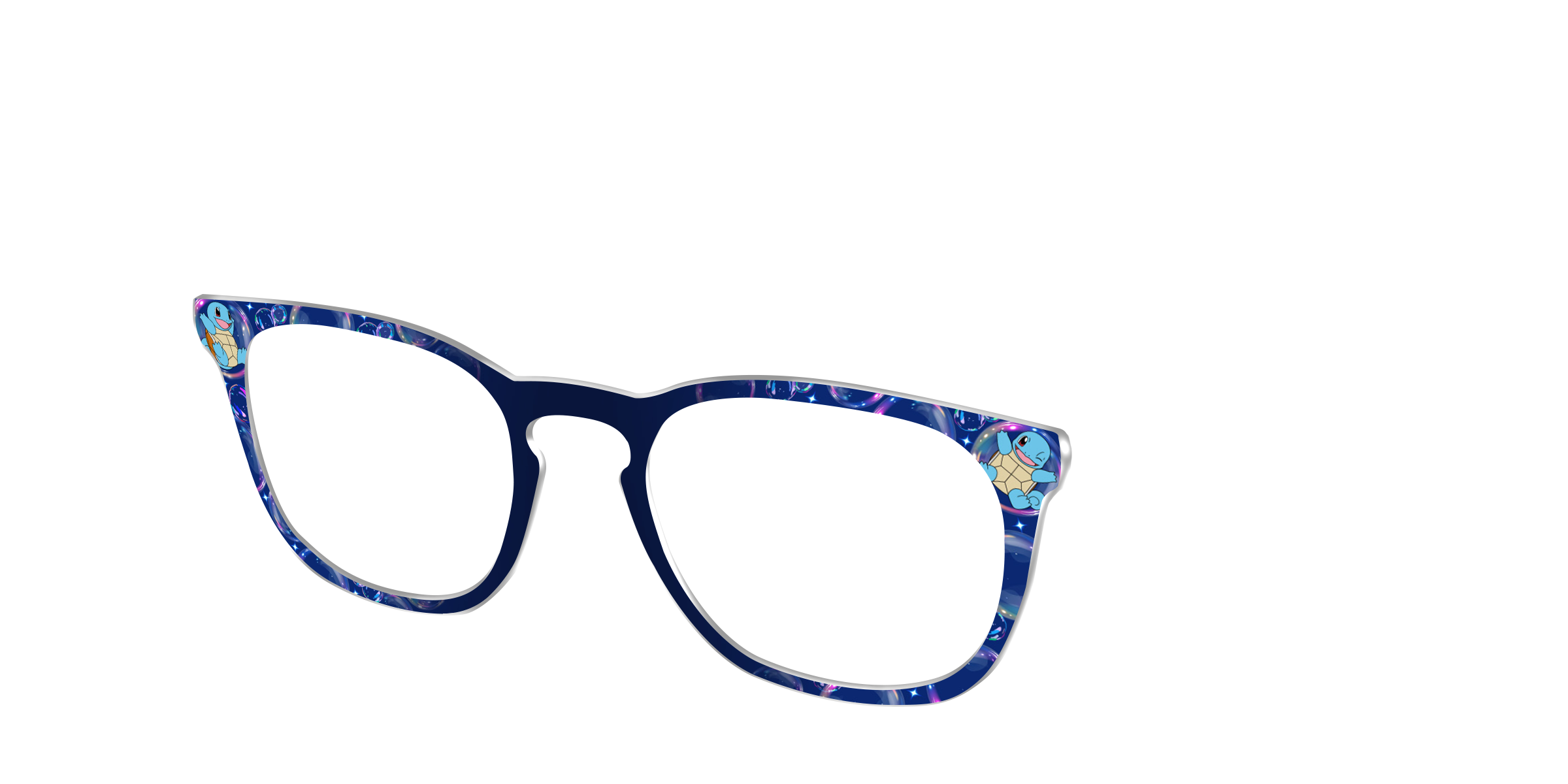 Pair Eyewear Collabs Squirtle top occhiali azzurro