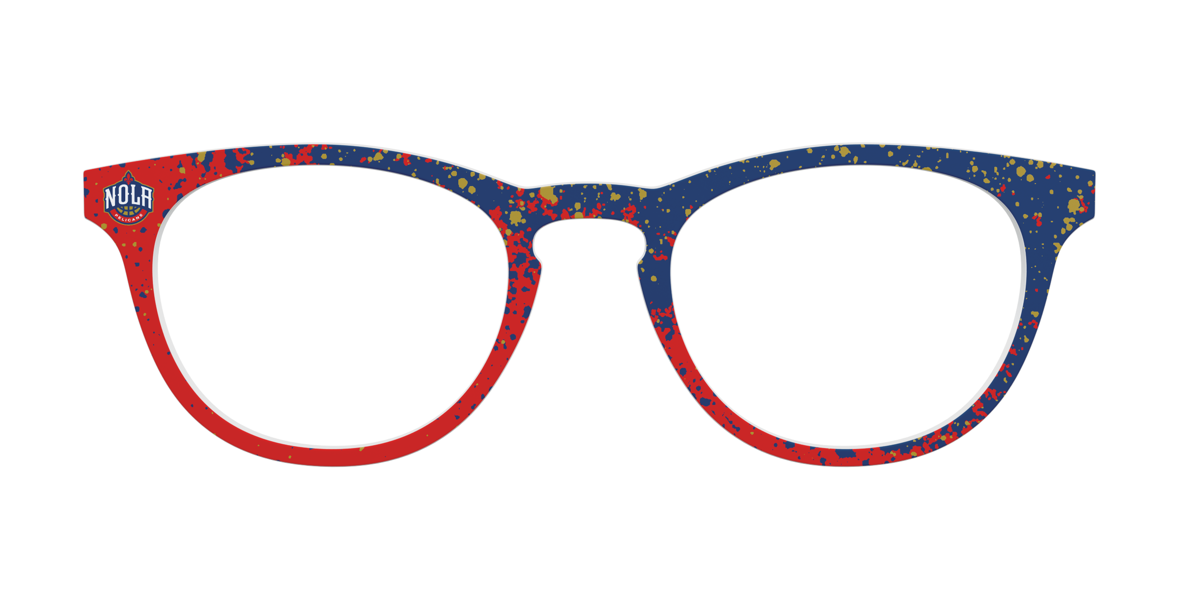 Pair Eyewear School Spirit Pelicans top occhiali blu oro
