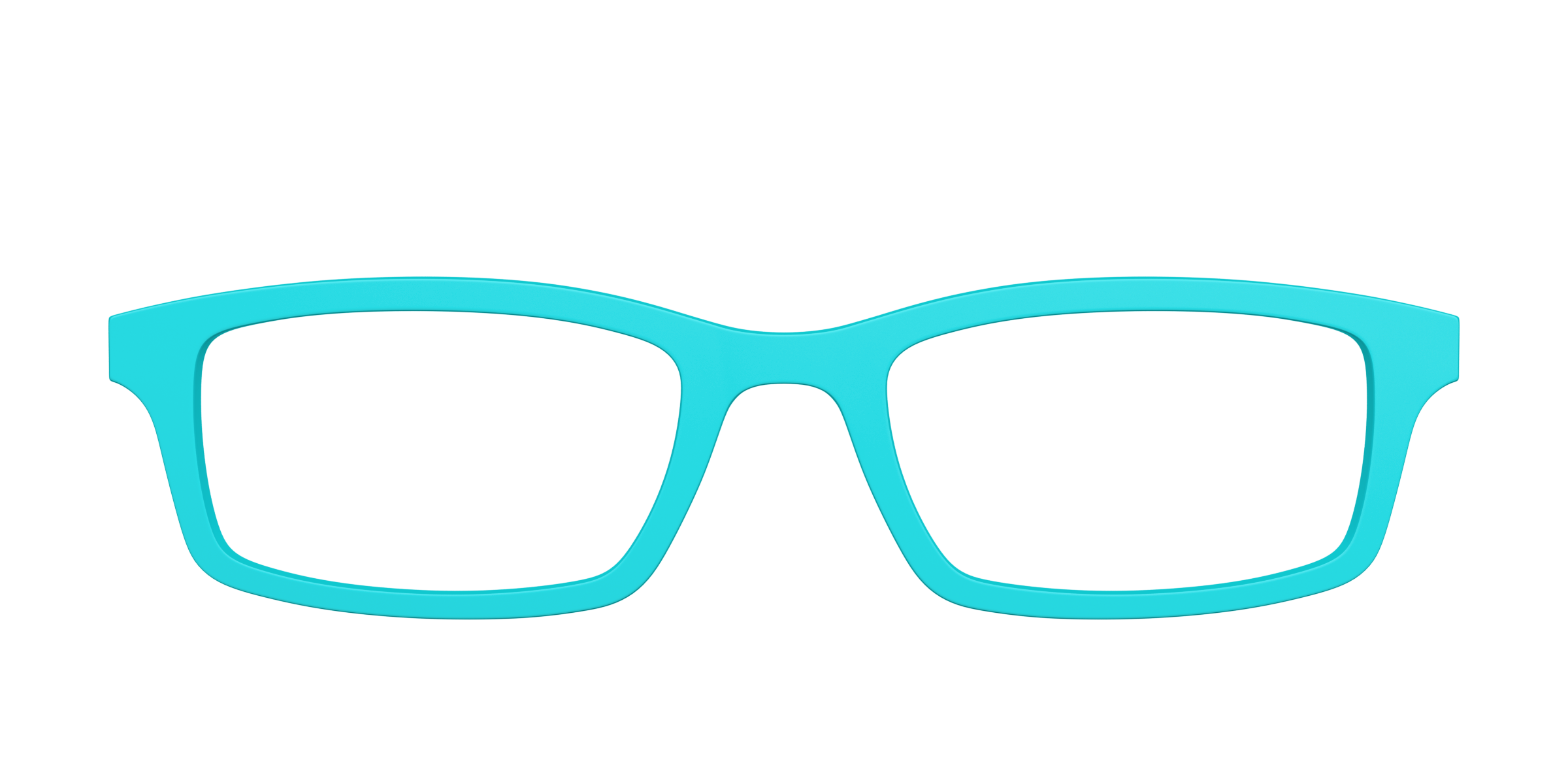 Pair Eyewear Solid Tops The Turquoise top occhiali verde
