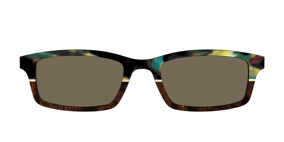 Pair Eyewear Sun Tops Mirage Split Gold Foil sole polarizzato 552