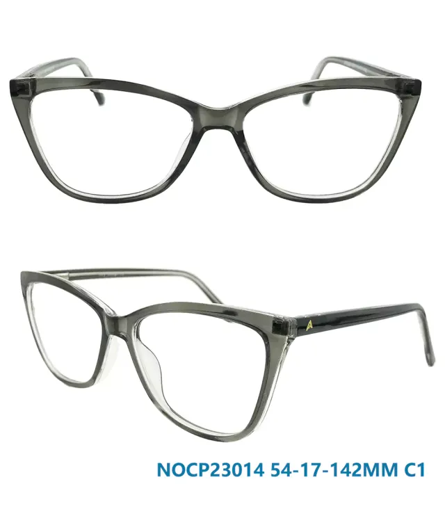 Ouyuan NOCP23014 montatura occhiali verde cat eye 54-17-142