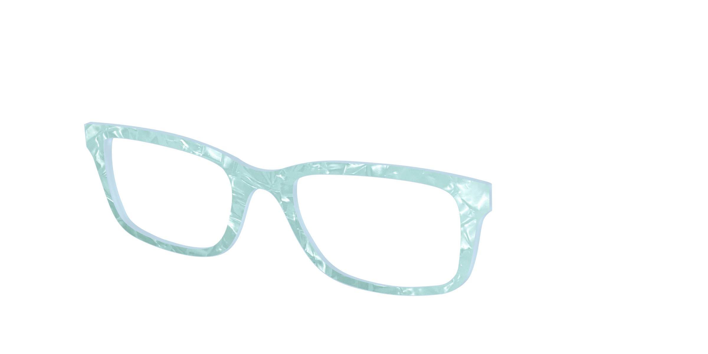 Pair Eyewear Design Tops Aquamarine Pearl Marble top magnetico