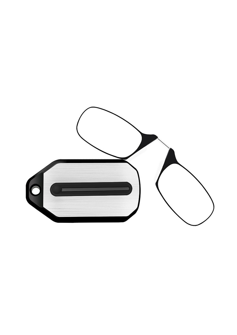 Ouyuan JH9088 occhiali da lettura mini clip naso metallo