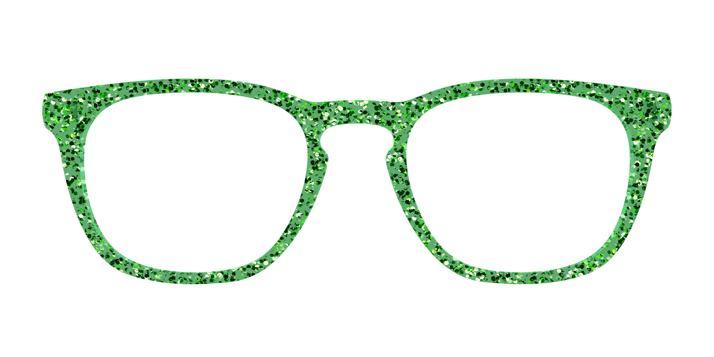 Pair Eyewear Solid Tops Emerald Sparkle top magnetico