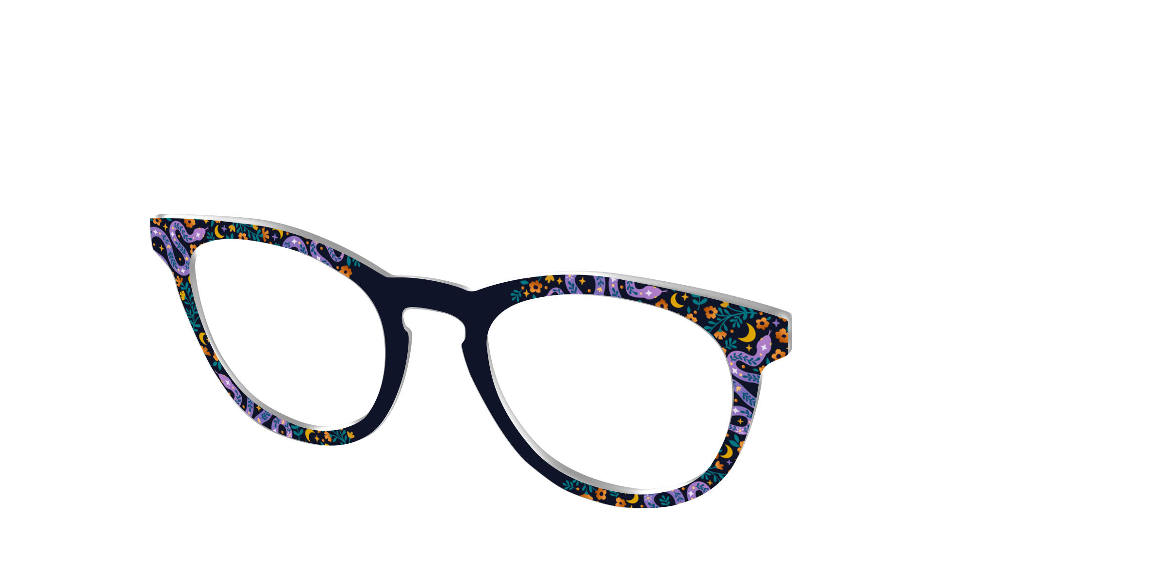 Pair Eyewear Vesper Serpents top frame Cedro nero