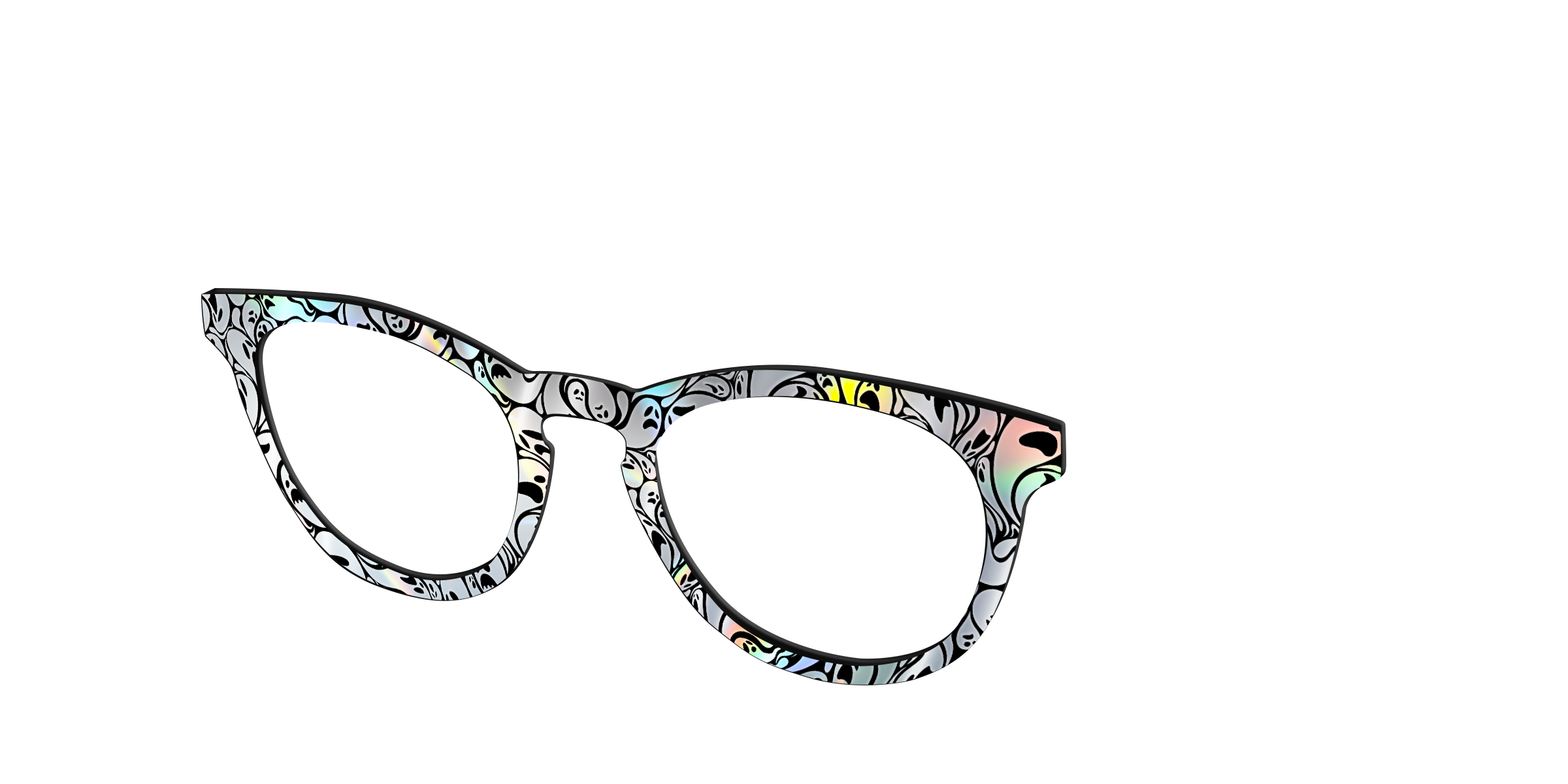 Pair Eyewear Design Tops Iridescent Spirits Cover Cedro