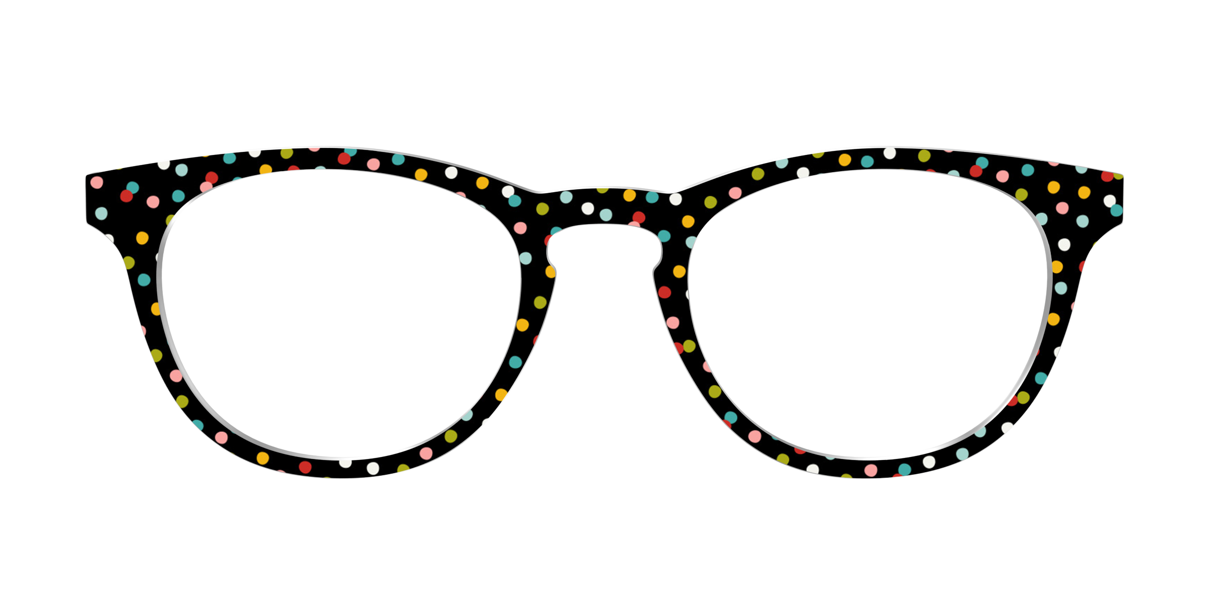 Pair Eyewear Design Tops The Holiday Dots top magnetico a pois