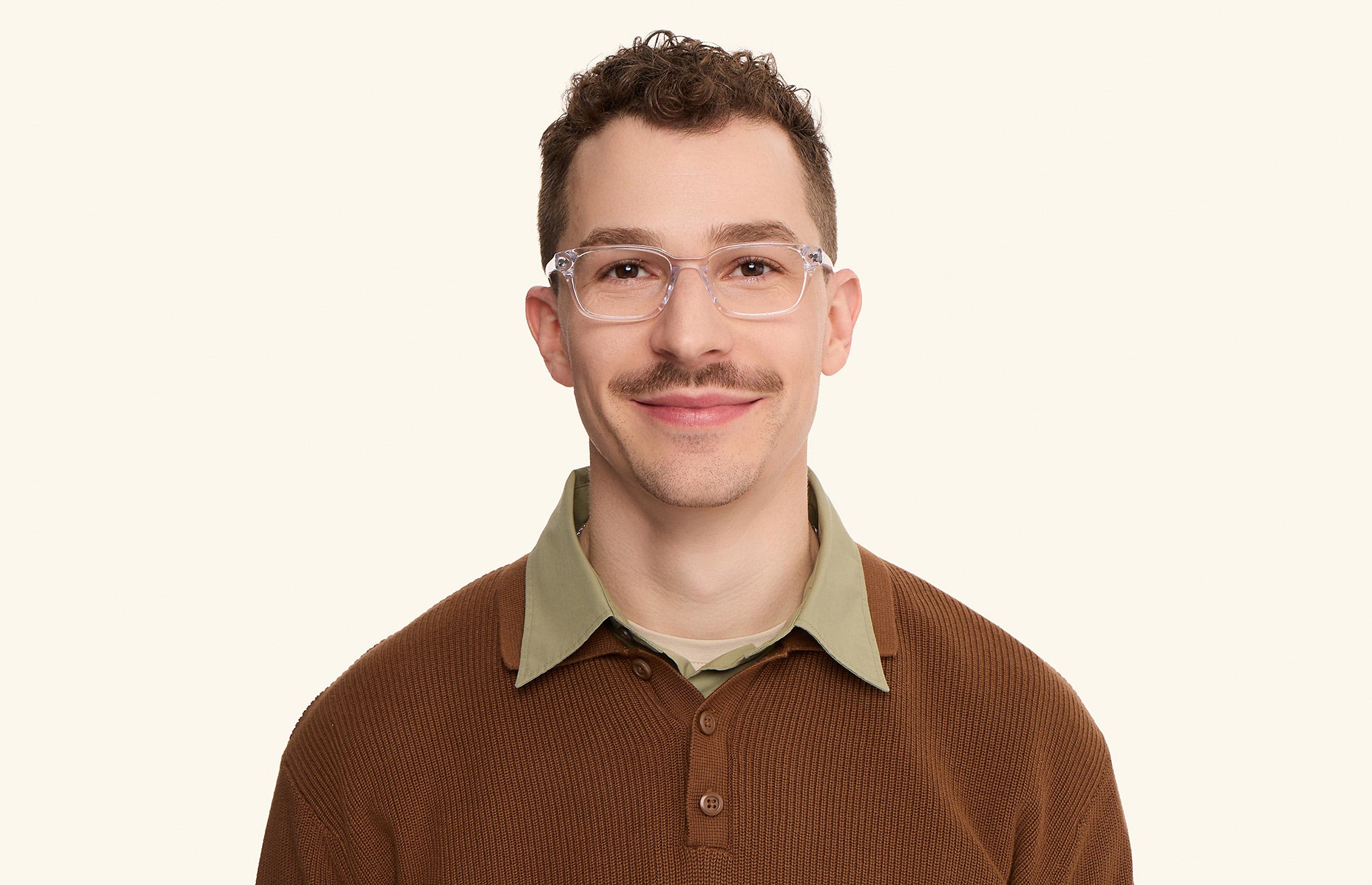 Pair Eyewear The Finley montatura vista rettangolare stretta nera