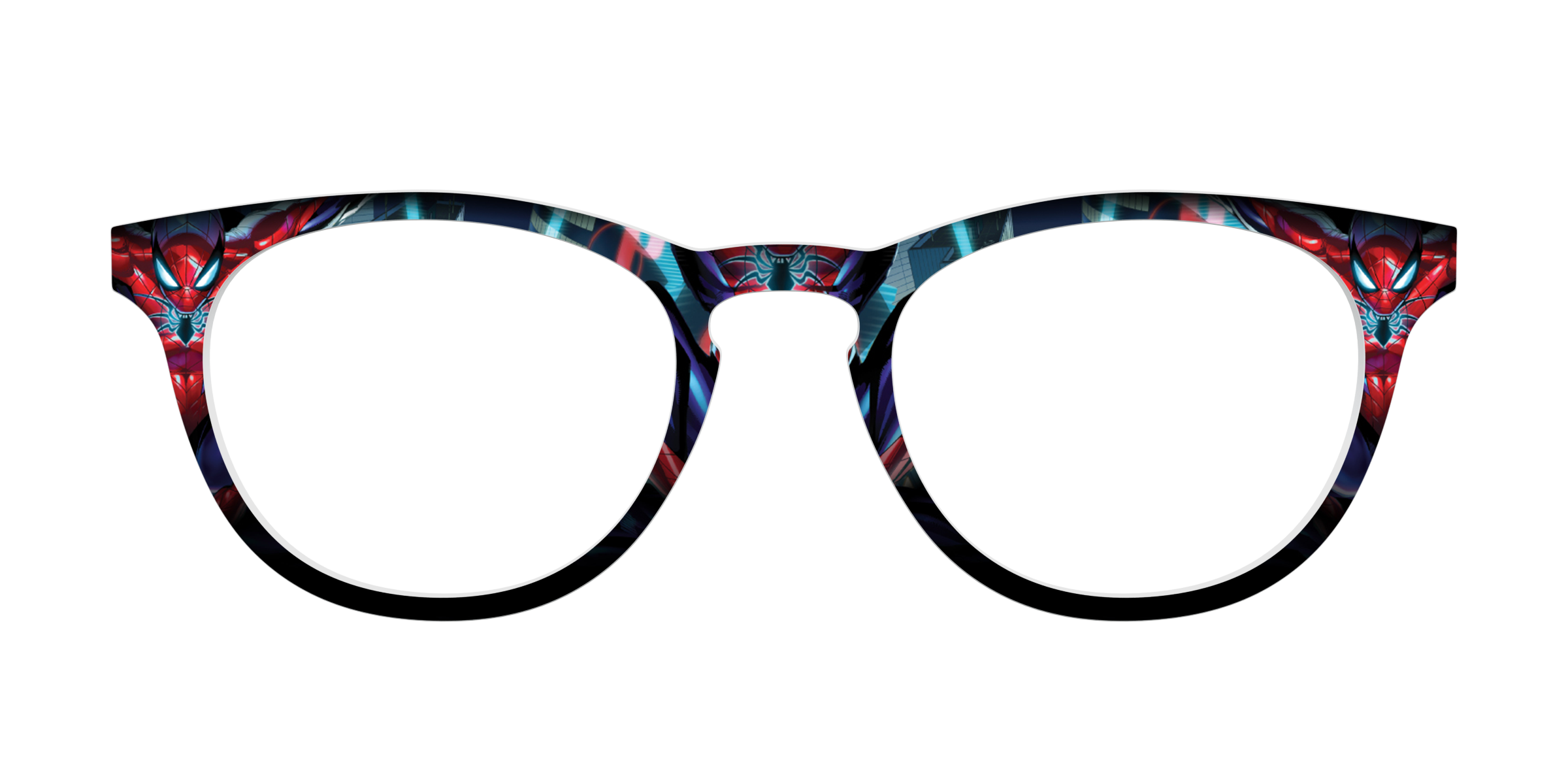Pair Eyewear Collabs Spider-Man top per occhiali rosso