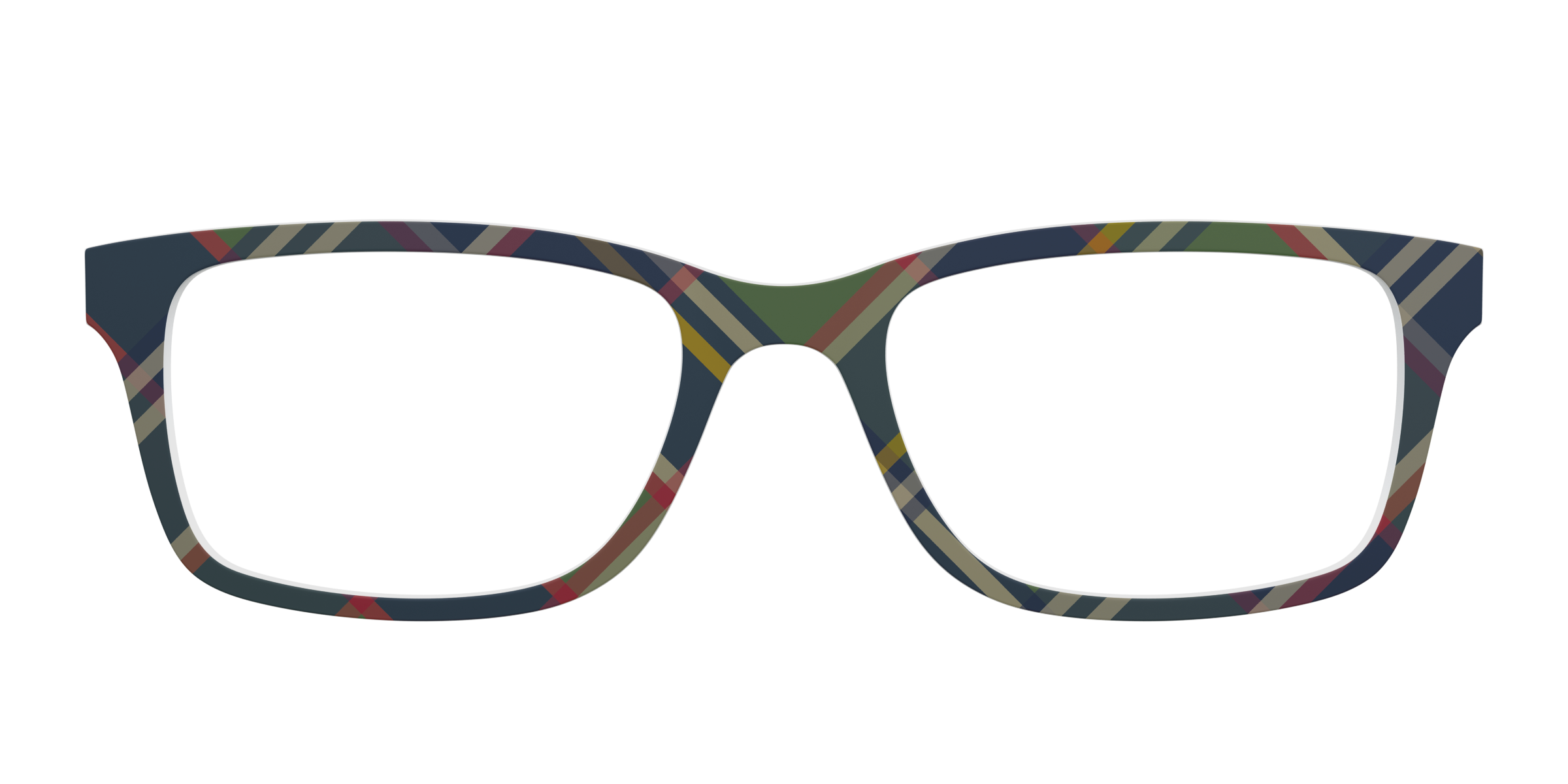 Pair Eyewear Solid Tops The Flannel Plaid top occhiali TK4