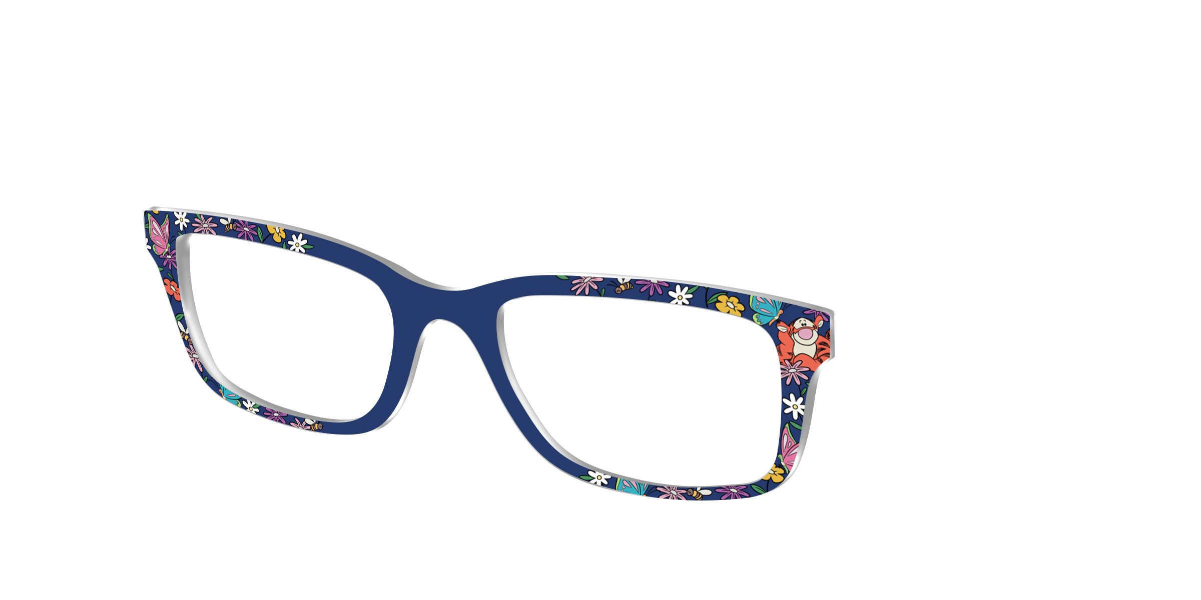 Pair Eyewear Collabs Tigger Butterfly Garden top Cedro