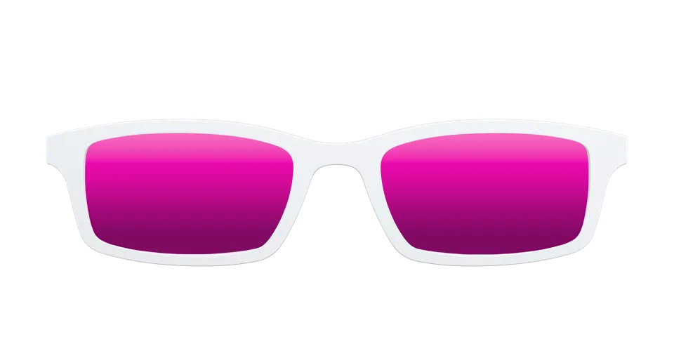 Pair Eyewear Sun Tops White top sole polarizzato bianco