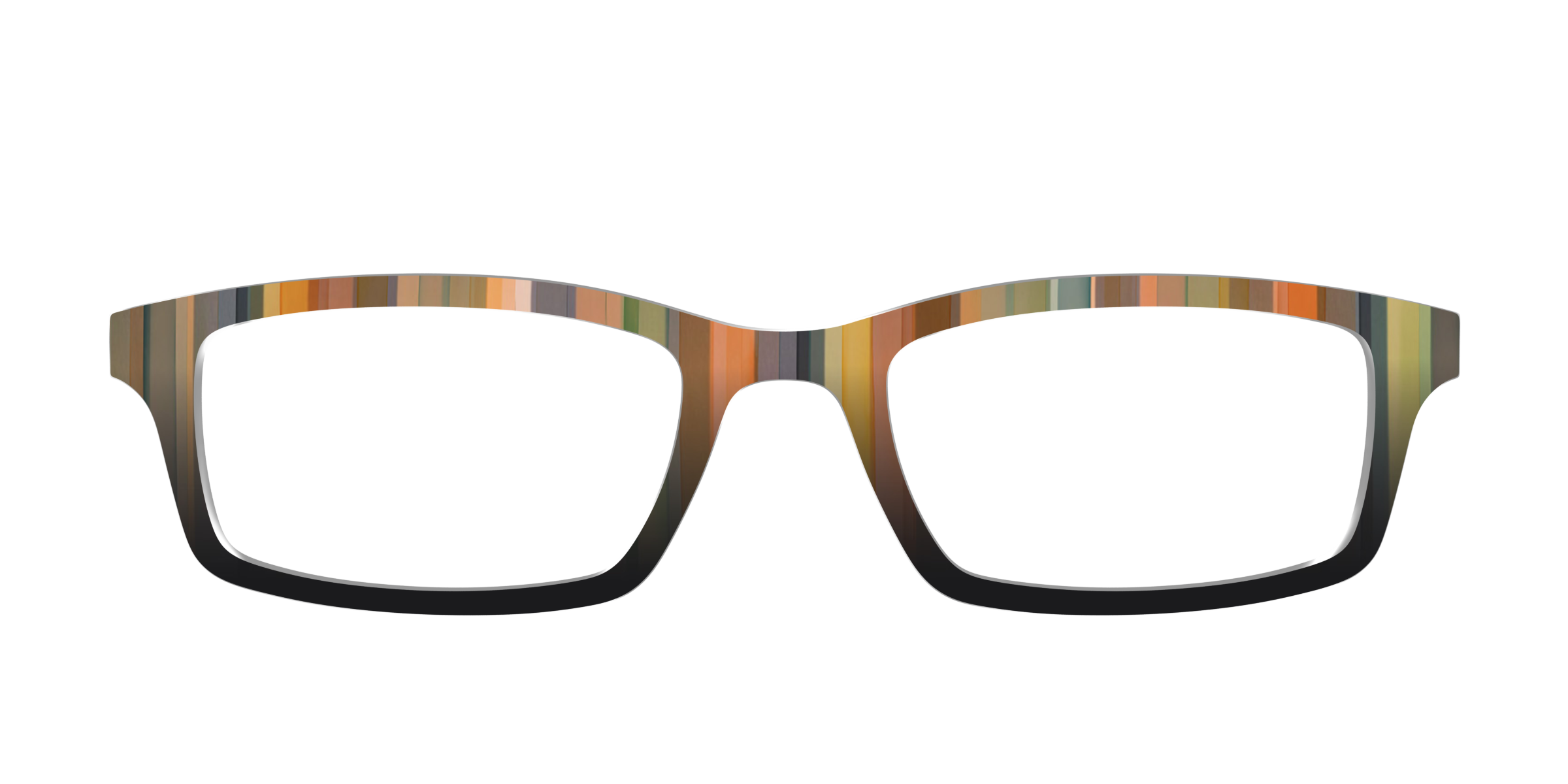 Pair Eyewear Design Tops Verdant Stripes top magnetico verde