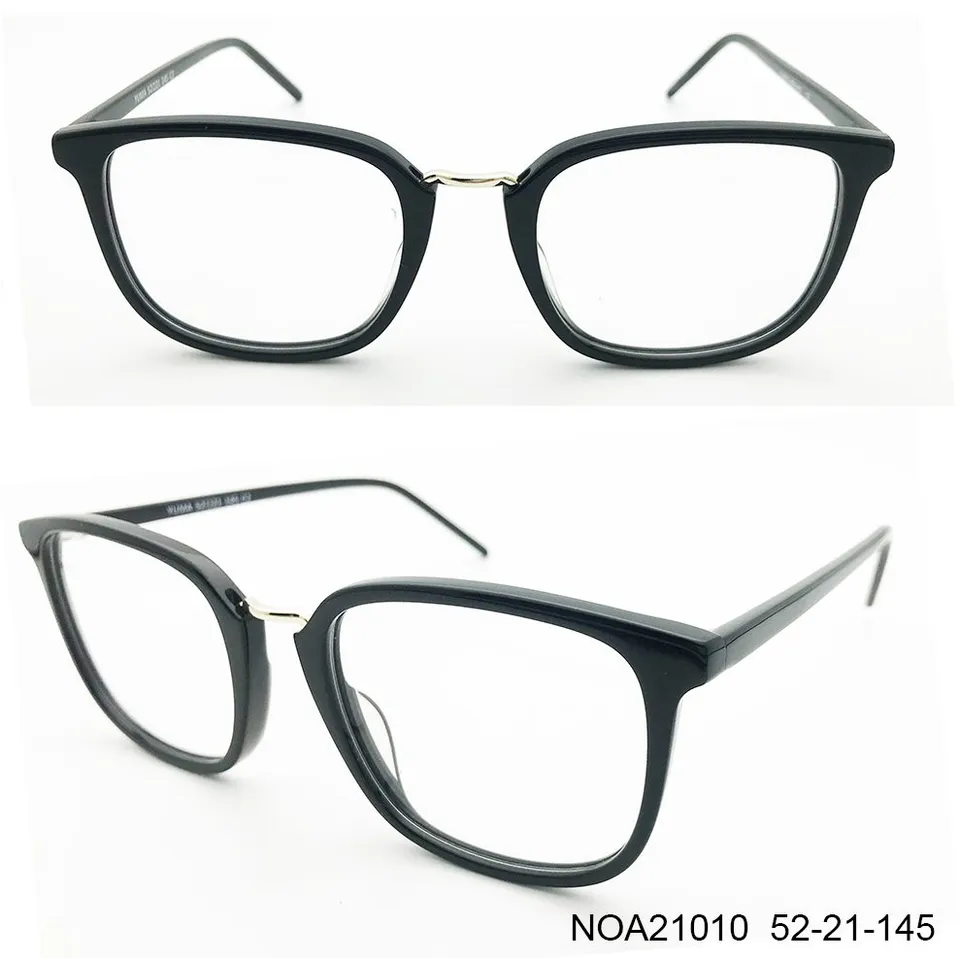 Ouyuan Glasses Frames NOA21010 occhiali da vista nero unisex