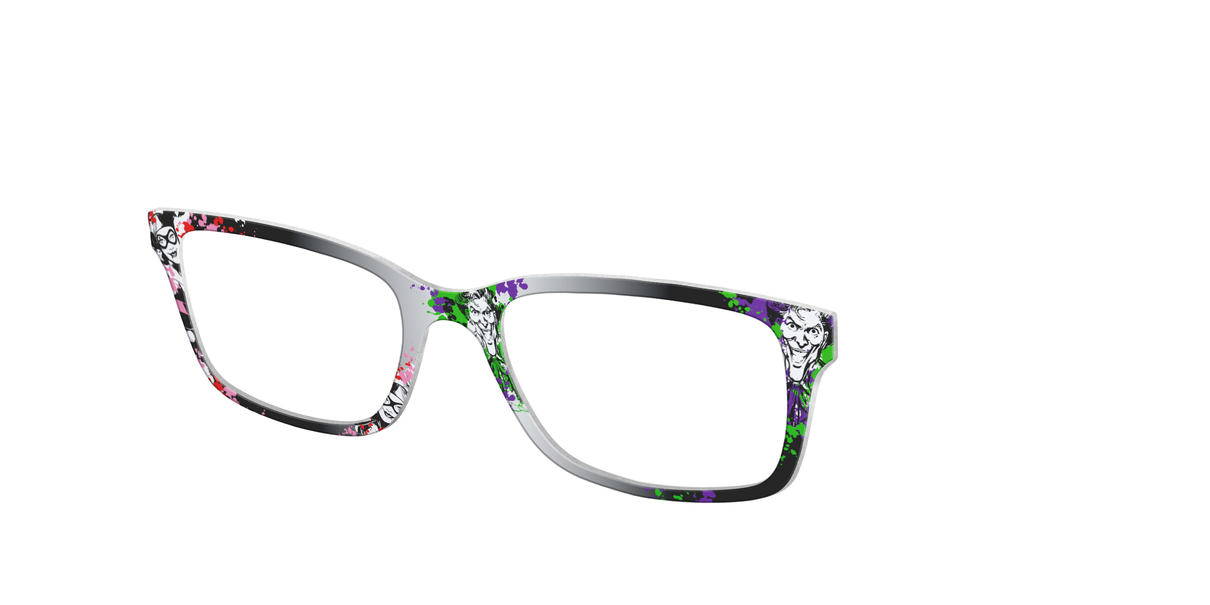 Pair Eyewear Collabs The Harley Quinn The Joker Top Nero