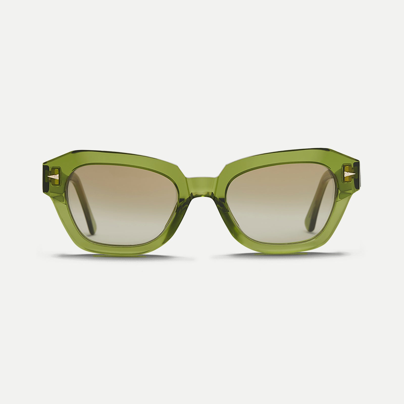 AHLEM Les Halles occhiali da sole verde cat eye