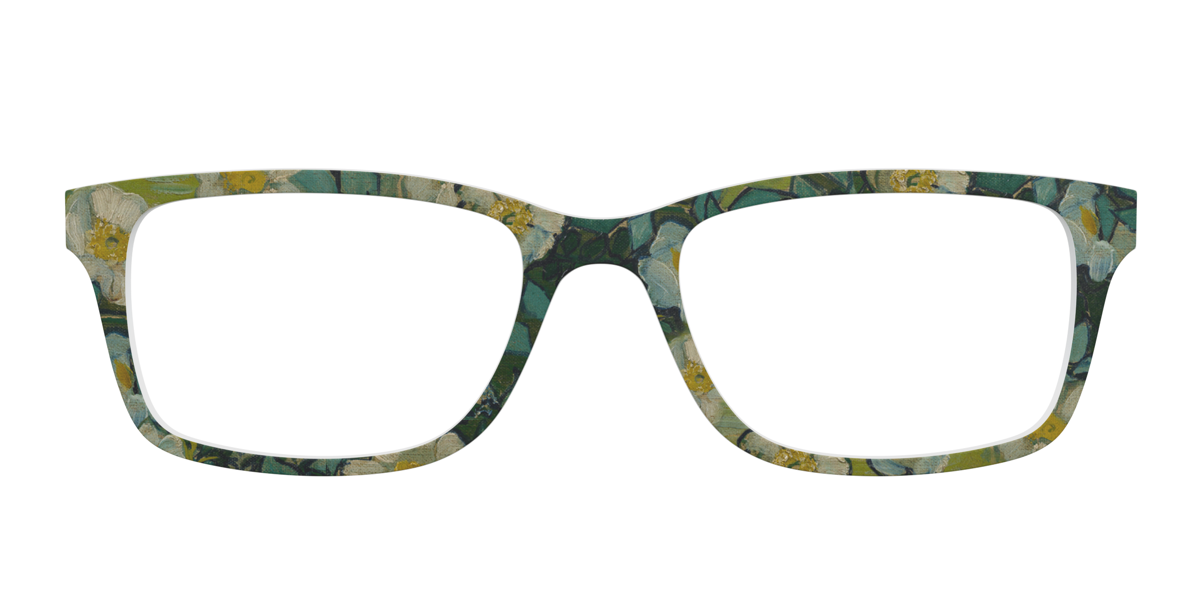 Pair Eyewear Collabs The Wild Roses top occhiali verde VG10