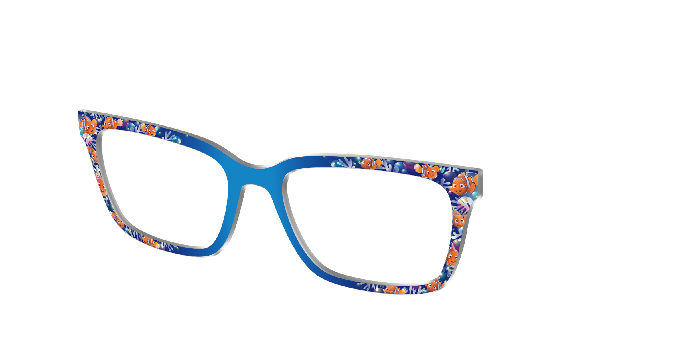 Pair Eyewear Collabs Nemo Bubbles topper blu oceano