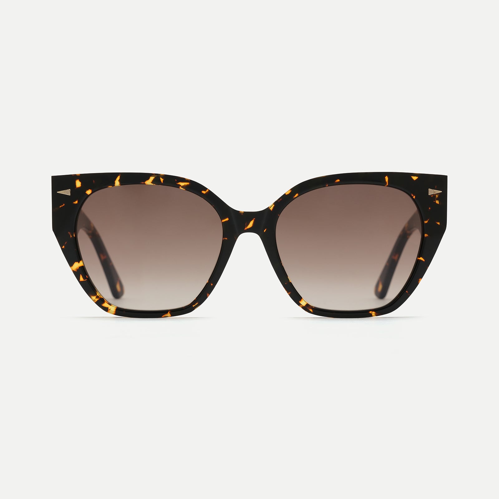 AHLEM Marguerite occhiali da sole Black G15 cat eye