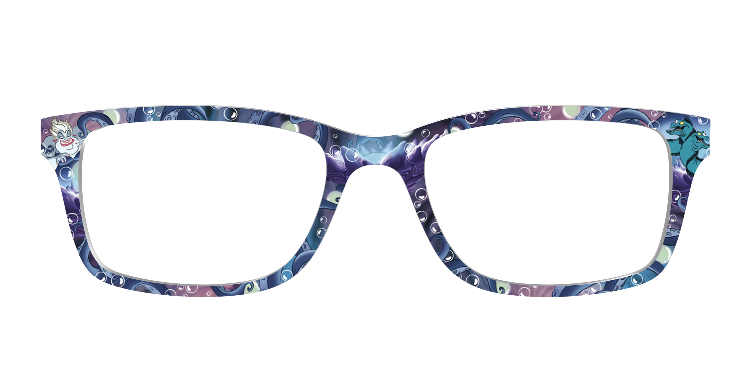 Pair Eyewear Collabs Poor Unfortunate Souls top frame viola