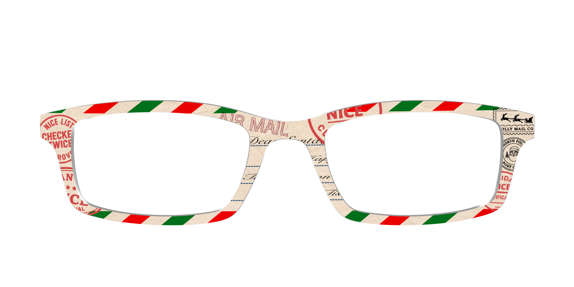 Pair Eyewear Design Tops Letter to Santa top magnetico Natale