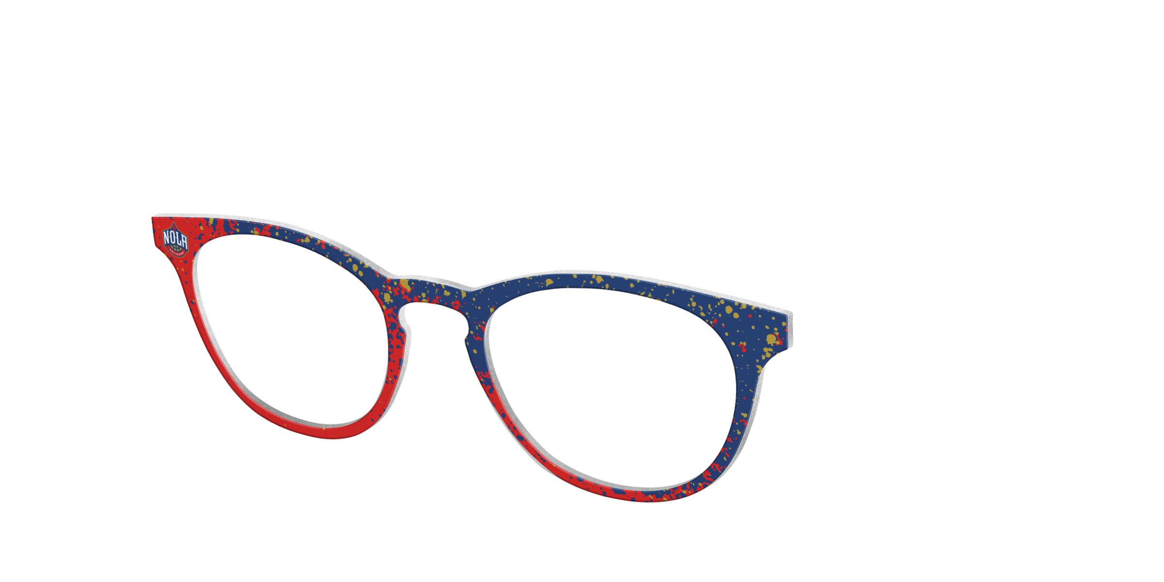 Pair Eyewear School Spirit Pelicans top occhiali blu oro