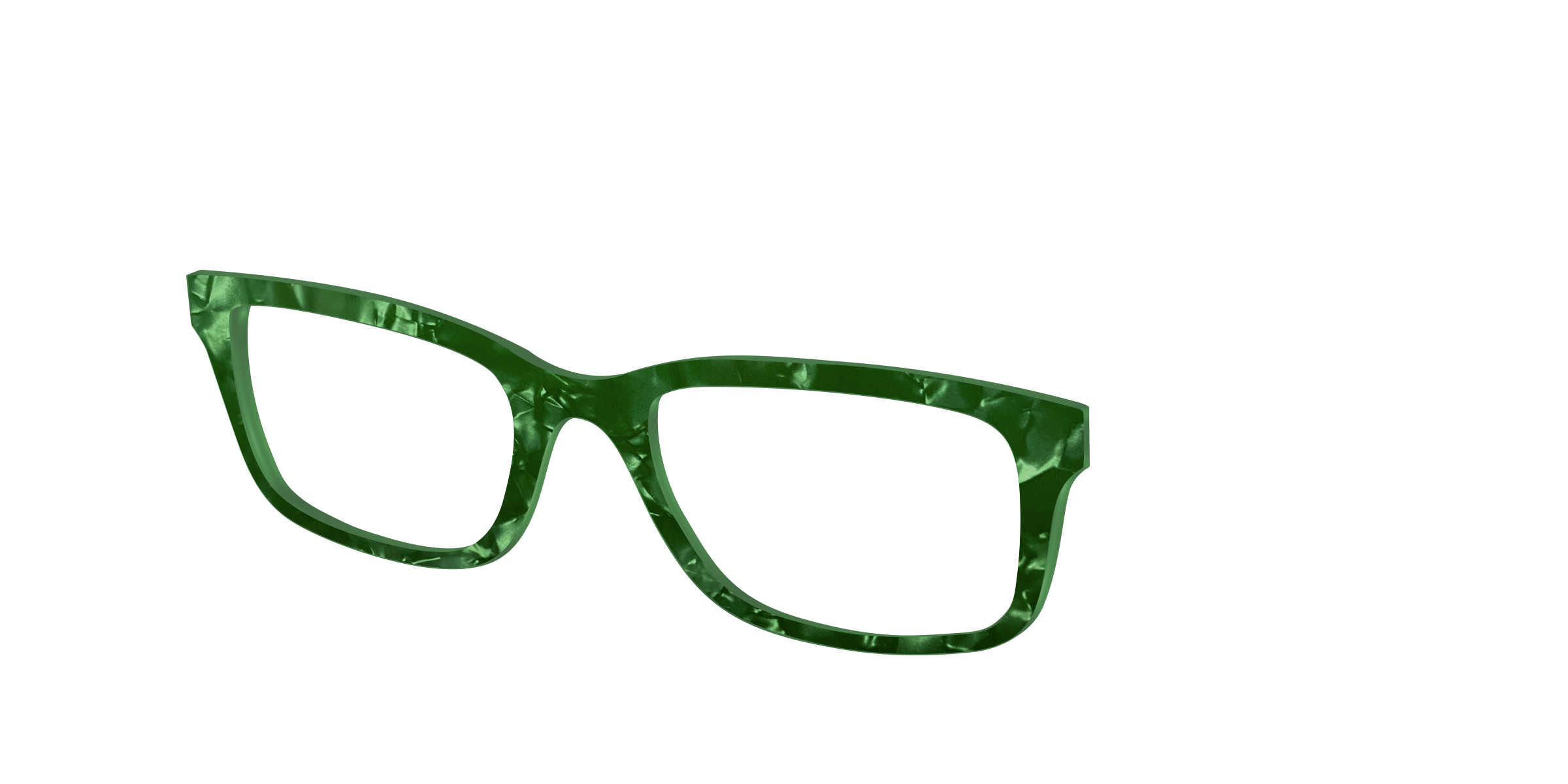 Pair Eyewear Design Tops The Peridot Pearl Marble top verde marmo