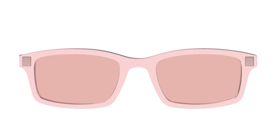 Pair Eyewear Design Tops Pink Crystal top rosa 269