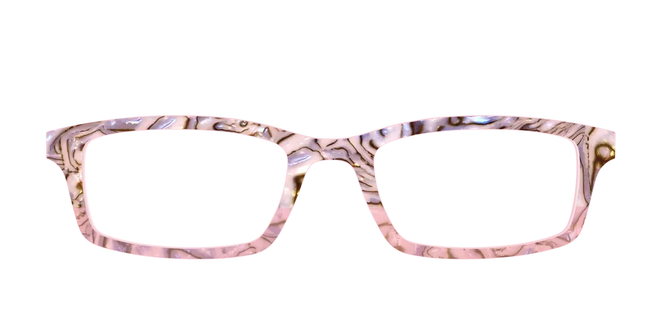 Pair Eyewear Design Tops Pink Conch Shell Pearl top 589