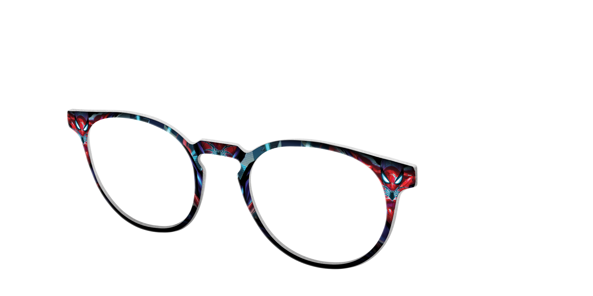 Pair Eyewear Collabs Spider-Man top per occhiali rosso