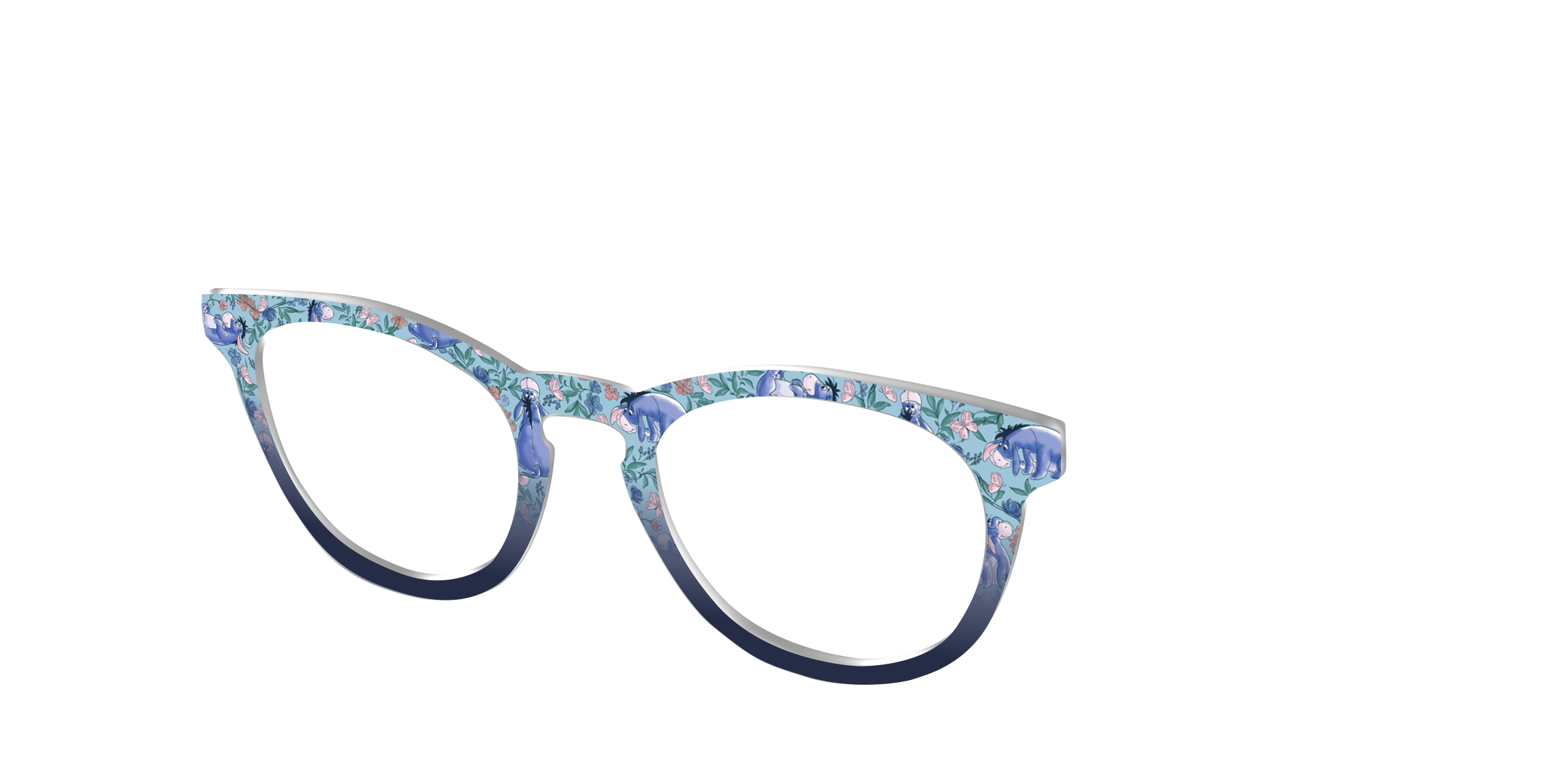Pair Eyewear Collabs Eeyore Blooming Meadow top occhiali fantasia