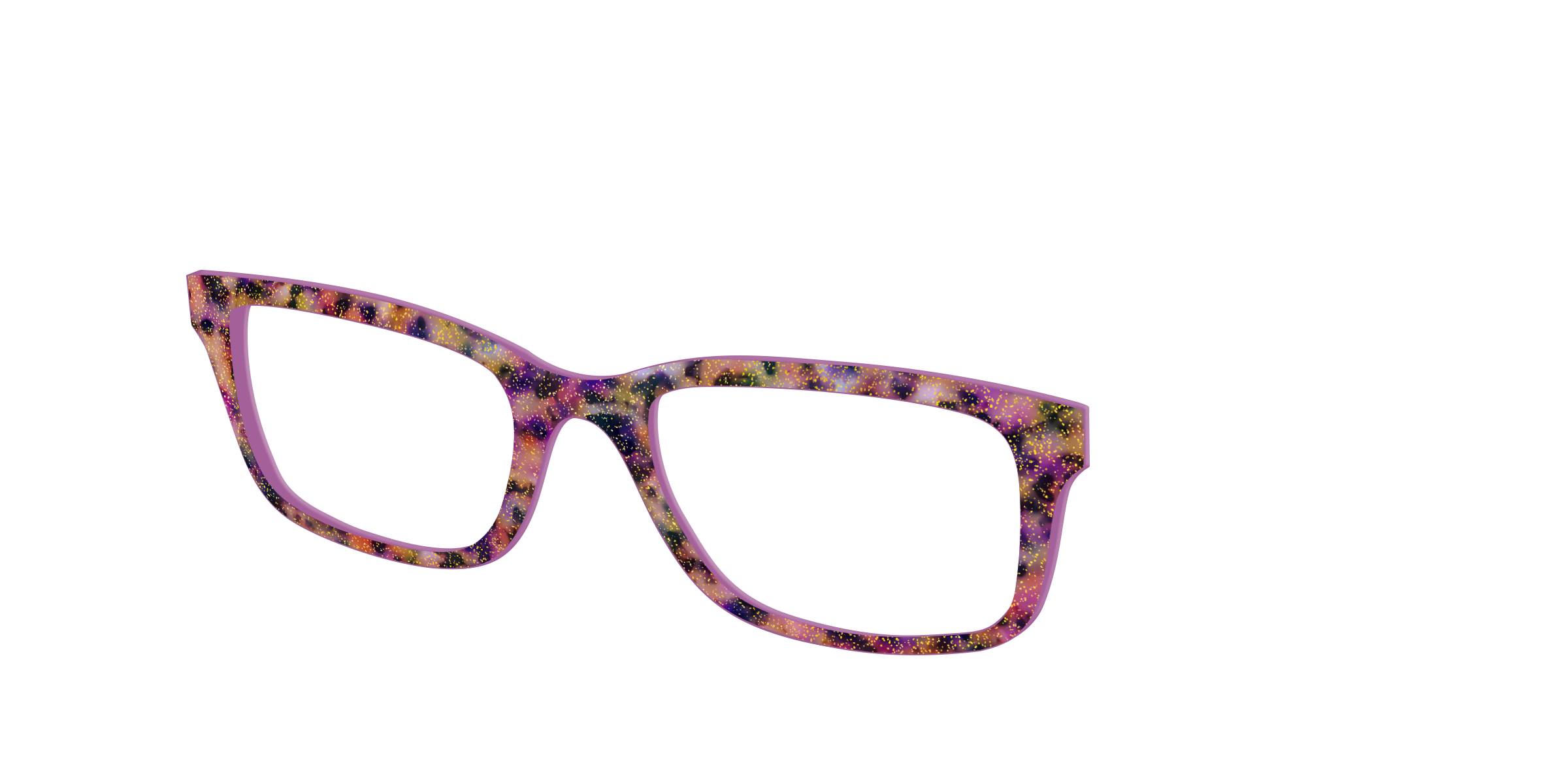 Pair Eyewear Design Tops Spooktacular Tortoise cover glitter