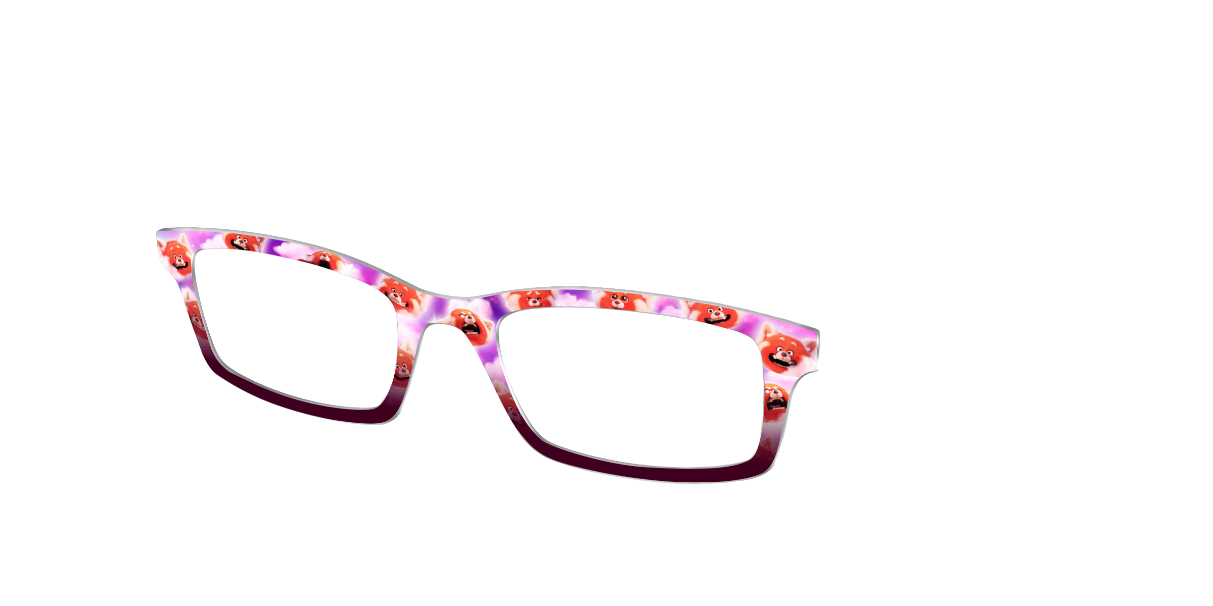 Pair Eyewear Collabs Turning Red top occhiali fantasia collab