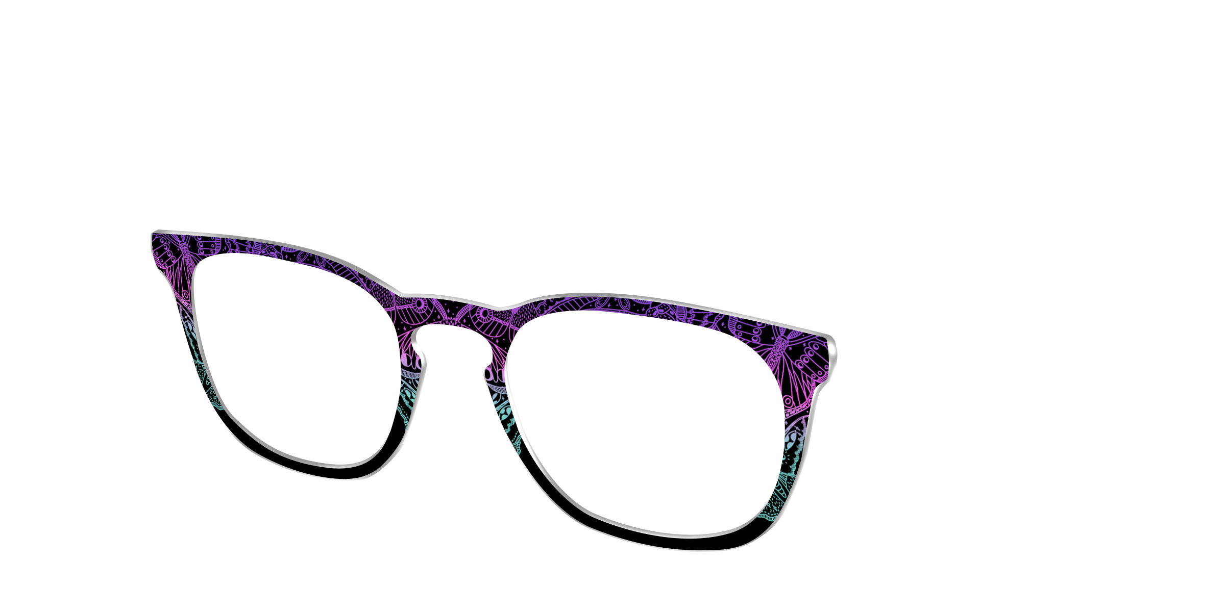 Pair Eyewear Design Tops Delicate Wings top per occhiali
