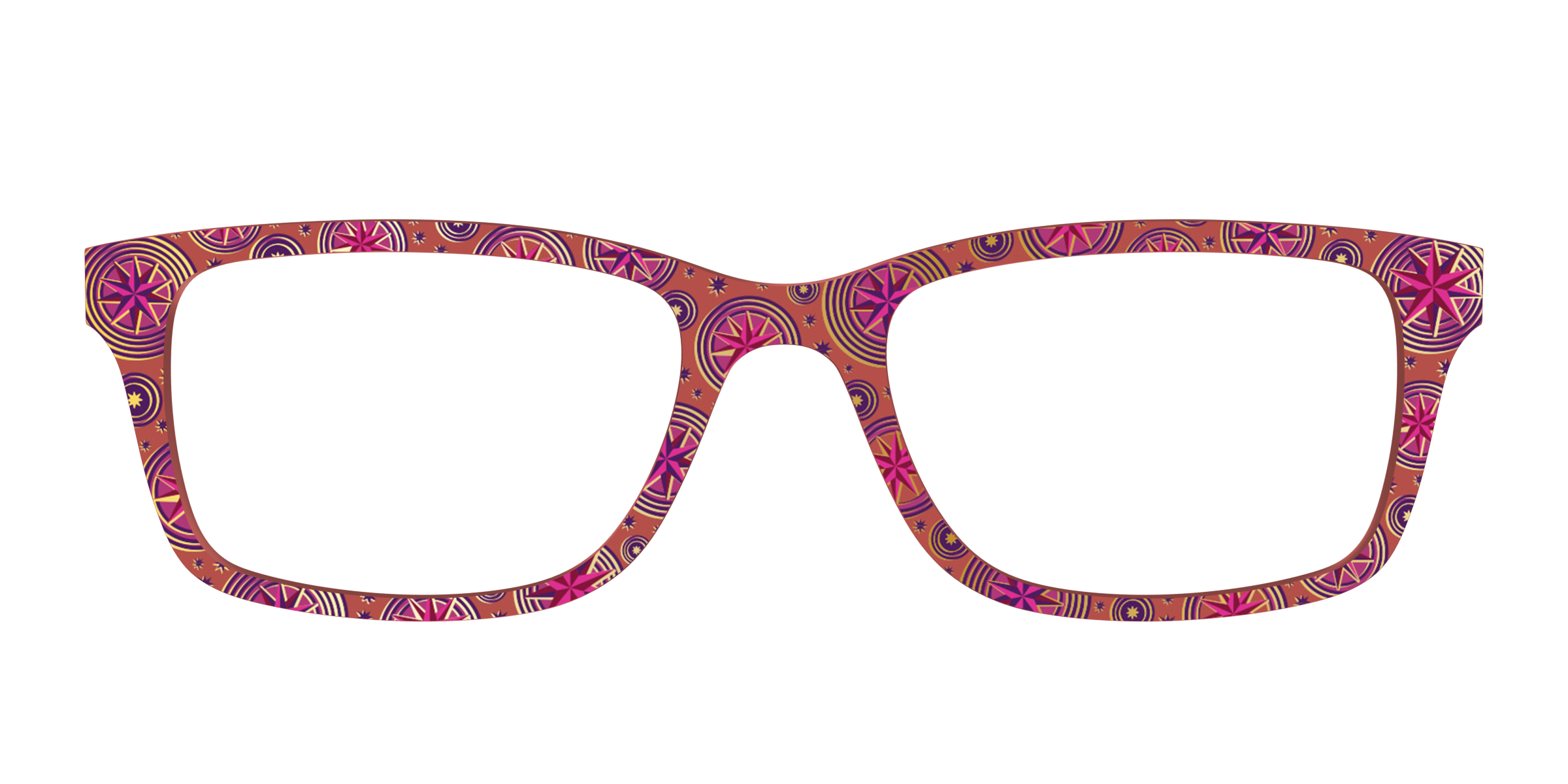 Pair Eyewear Collabs Luna Lovegood top occhiali oro