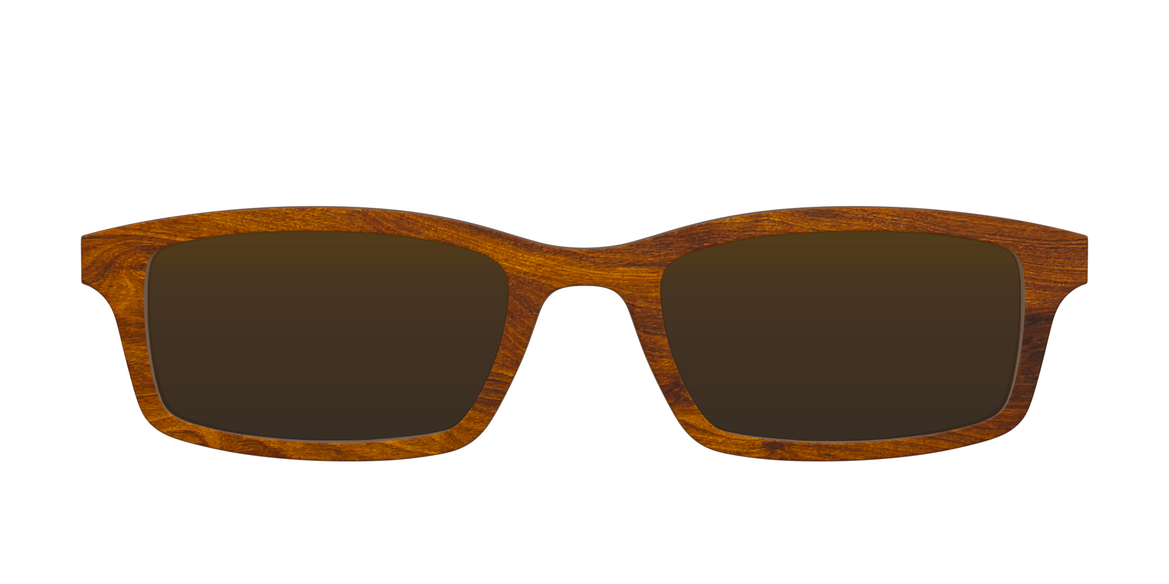 Pair Eyewear Sun Tops The Polarized Woodgrain clip sole marrone