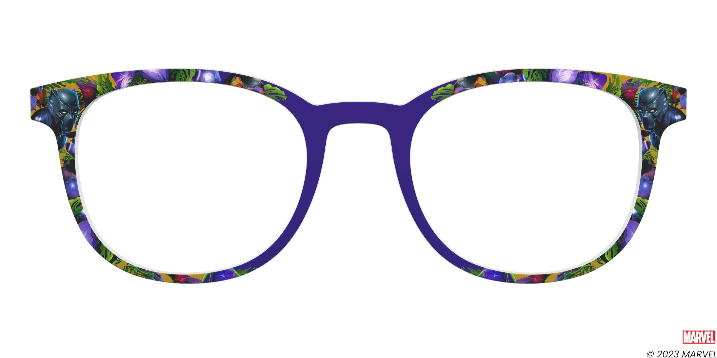 Pair Eyewear Collabs Black Panther Forever top occhiali MR12