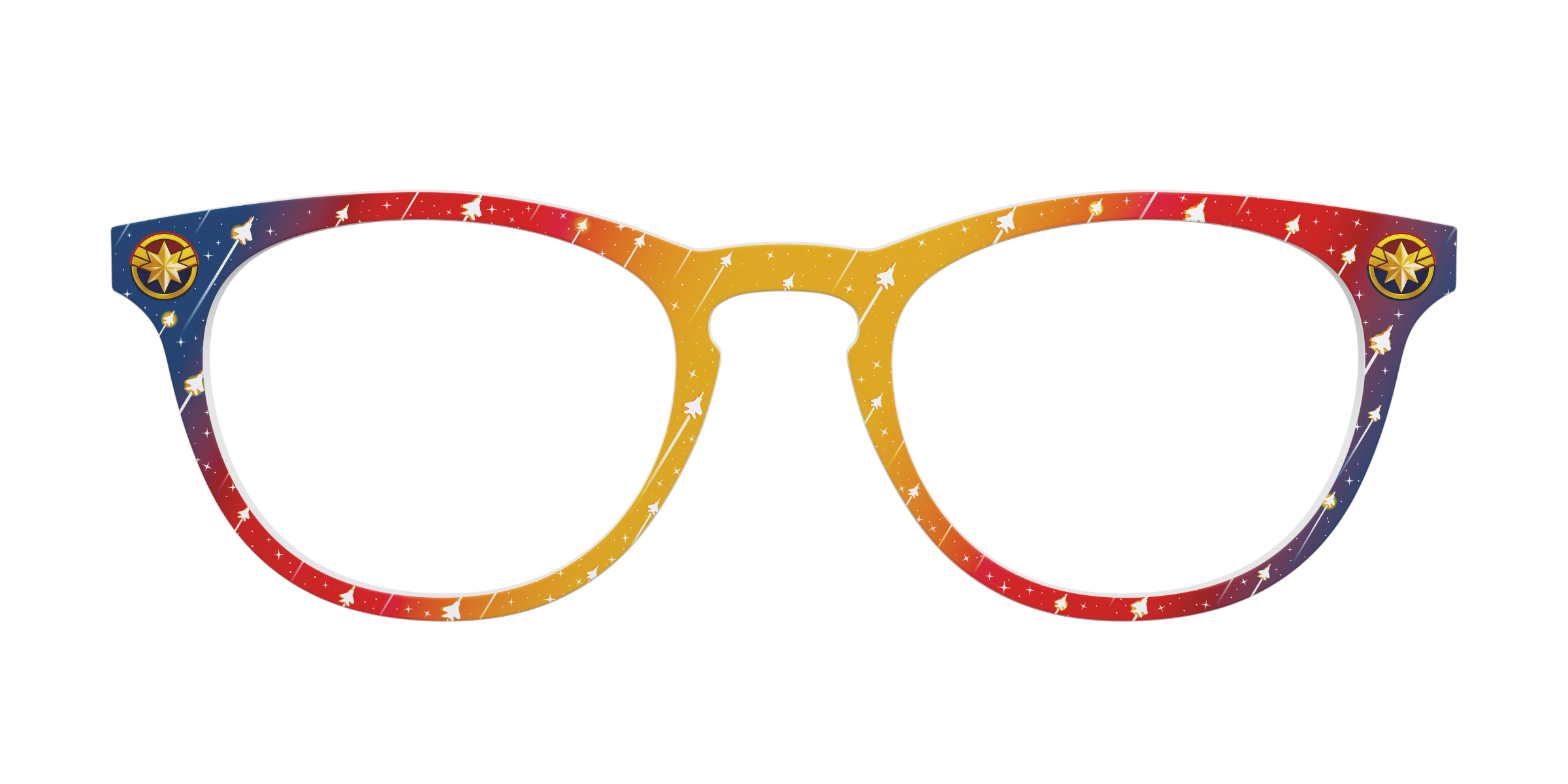Pair Eyewear Collabs The Captain Marvel Suit top per occhiali Marvel