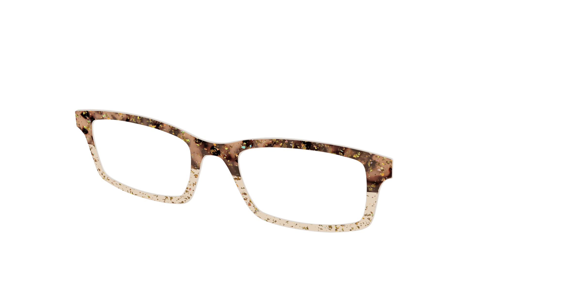 Pair Eyewear Design Tops Khaki Tortoise Crystal top 559