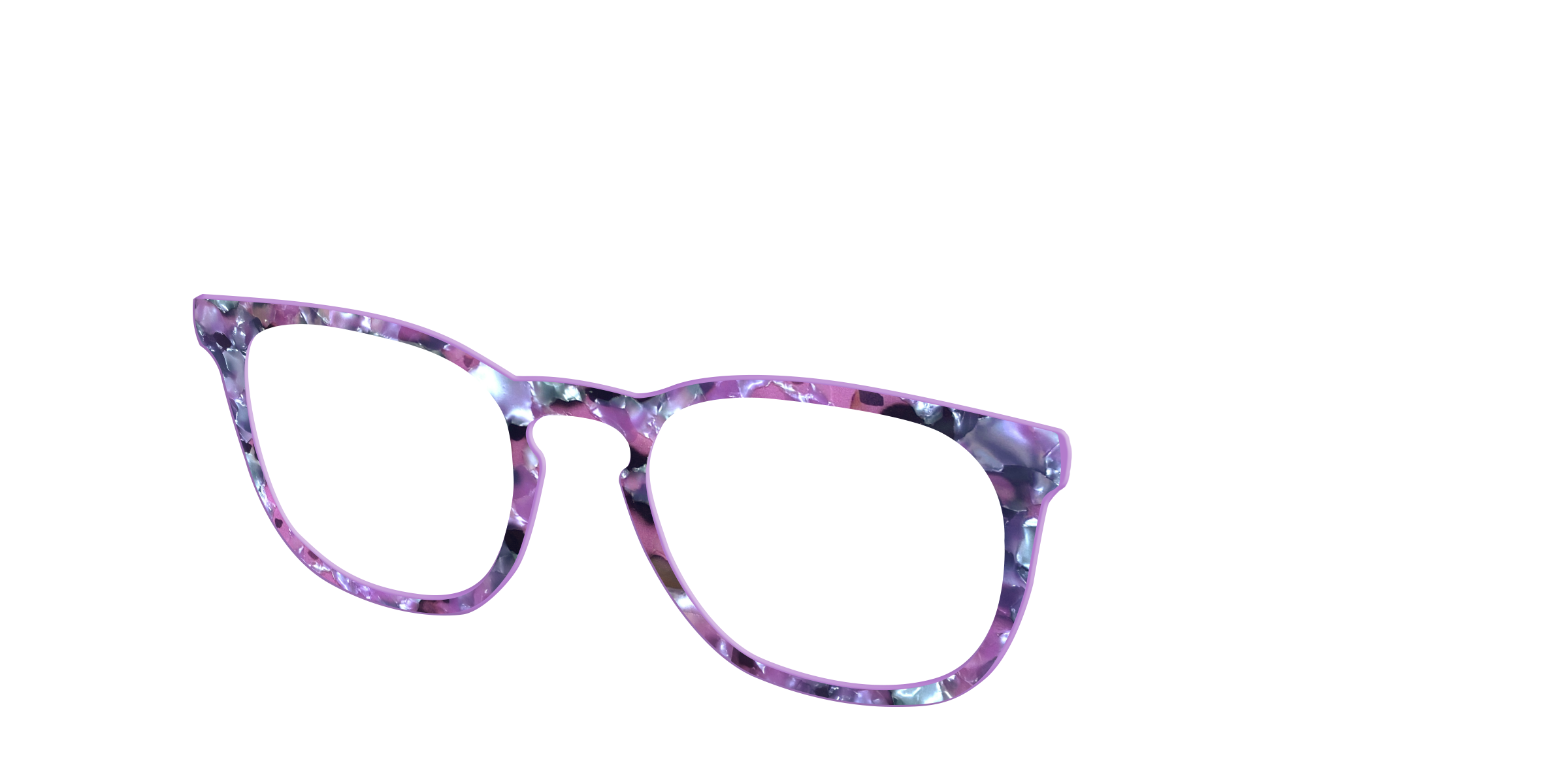 Pair Eyewear Design Tops Sunset Hibiscus top per occhiali tartarugato