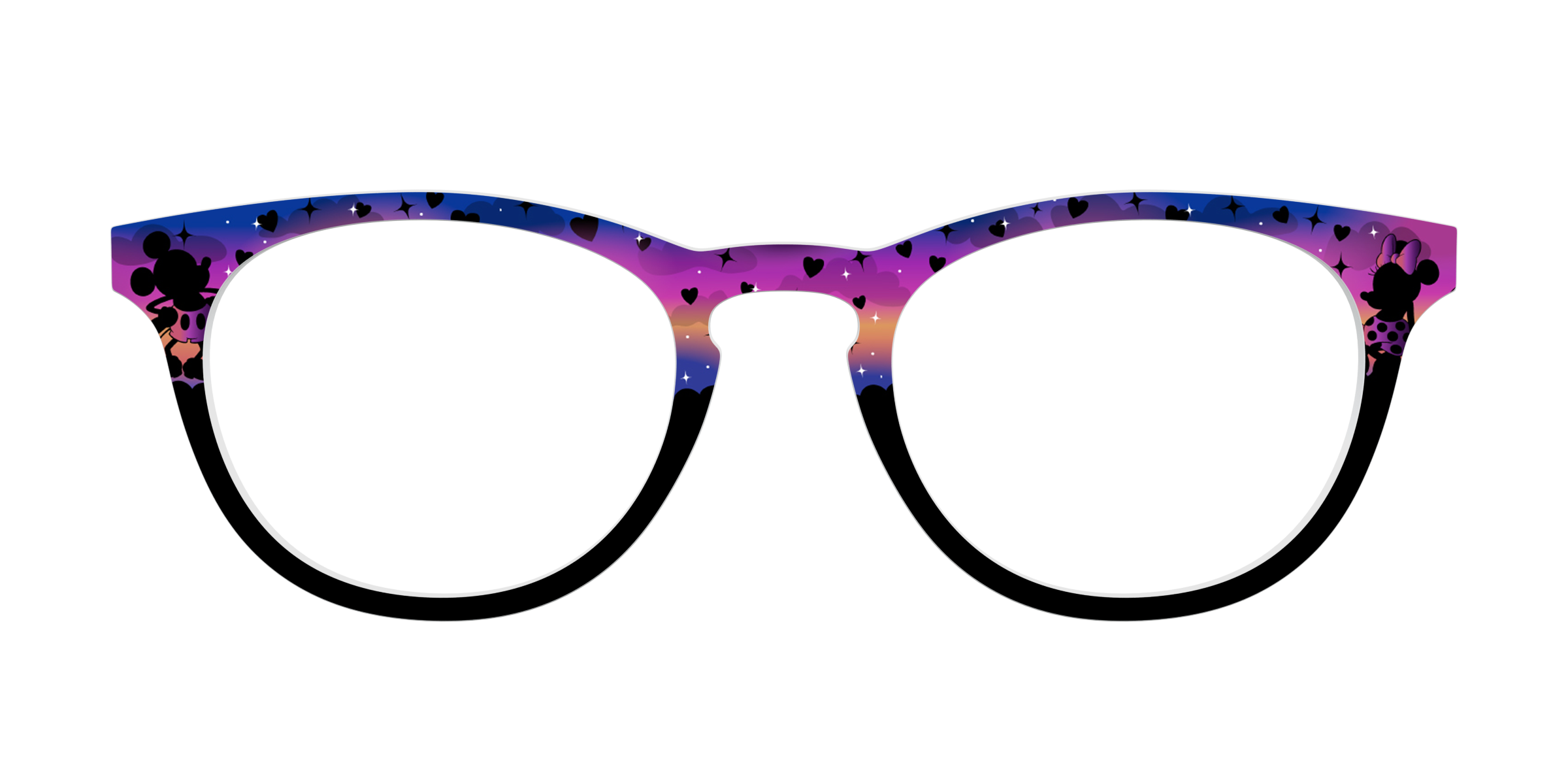 Pair Eyewear Collabs Mickey Minnie Shadow top DY4