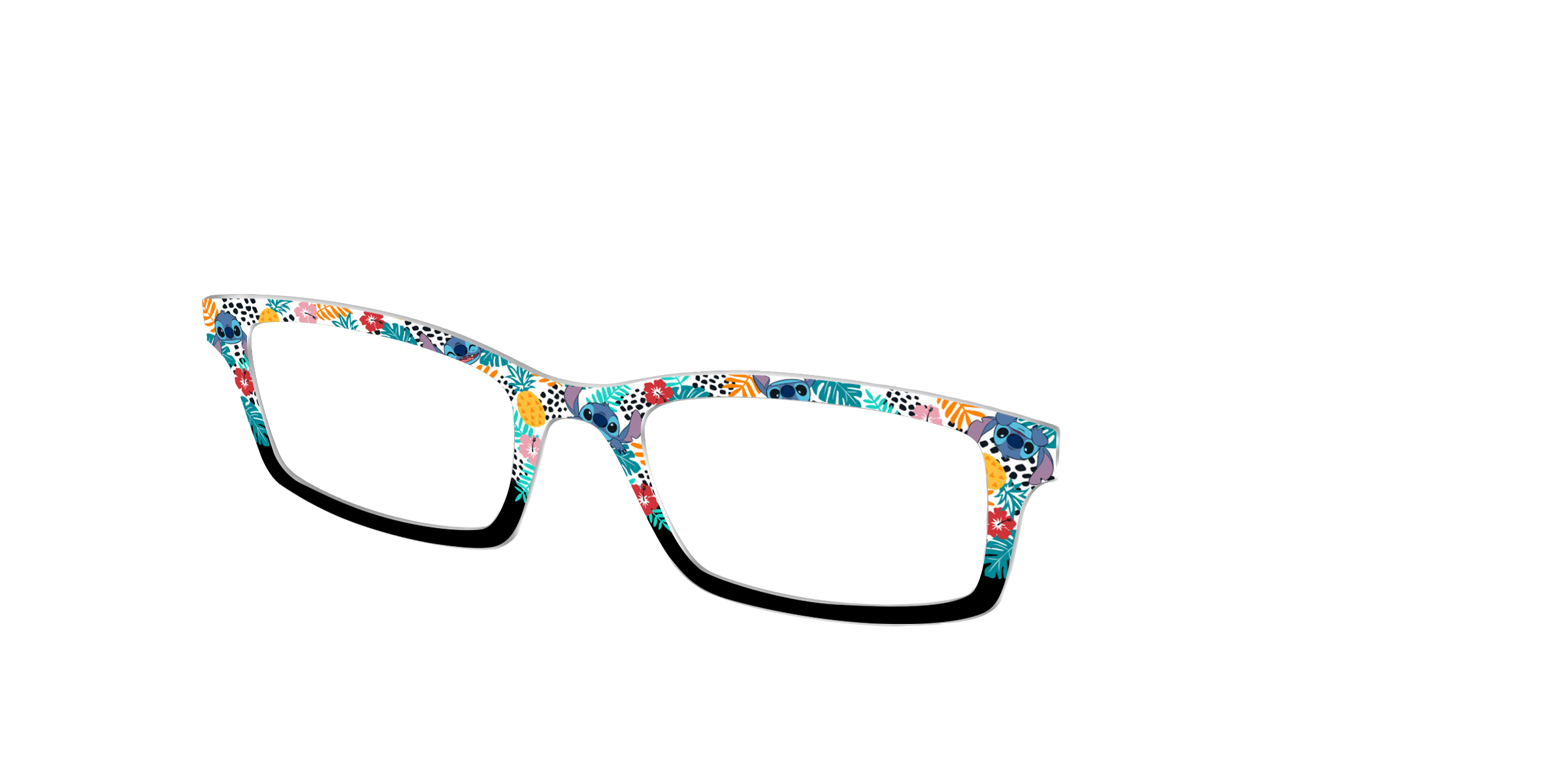 Pair Eyewear Collabs Aloha Tropical Blooms top magnetico Cedro