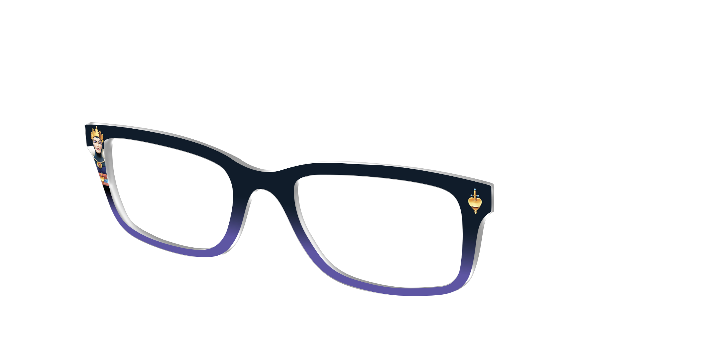 Pair Eyewear Collabs The Evil Queen Gradient frontalino viola
