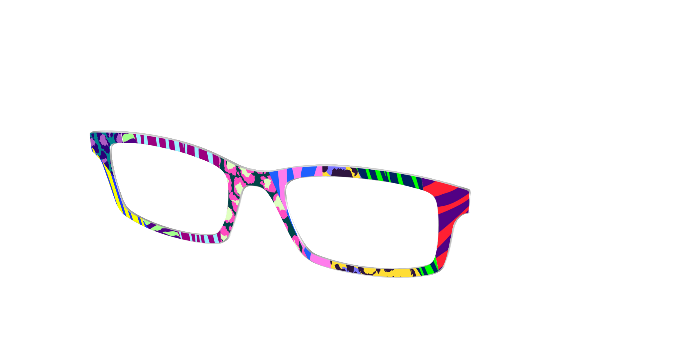 Pair Eyewear Design Electric Animal top occhiali Cedro