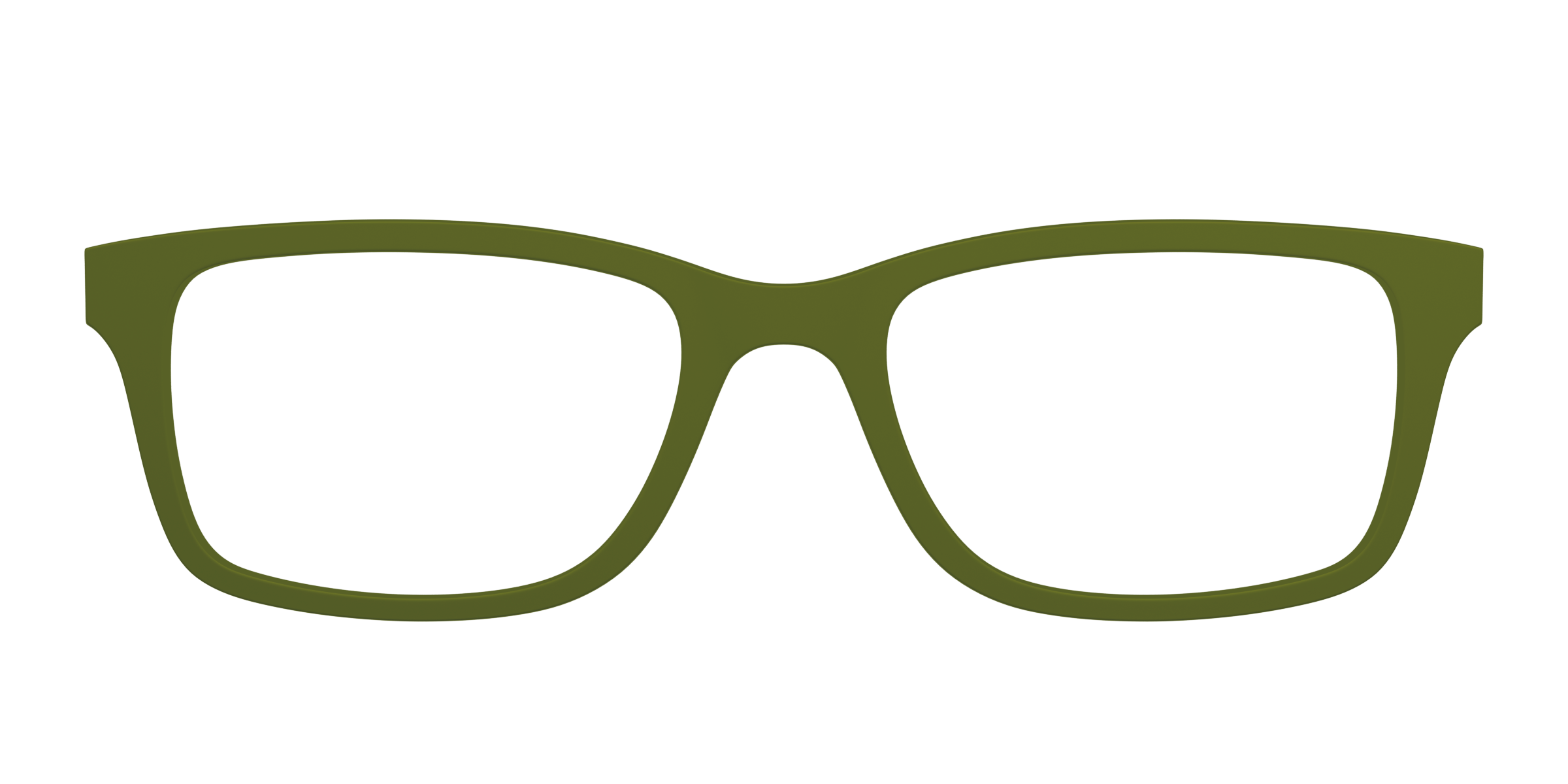 Pair Eyewear Solid Tops The Army Green cover occhiali verde