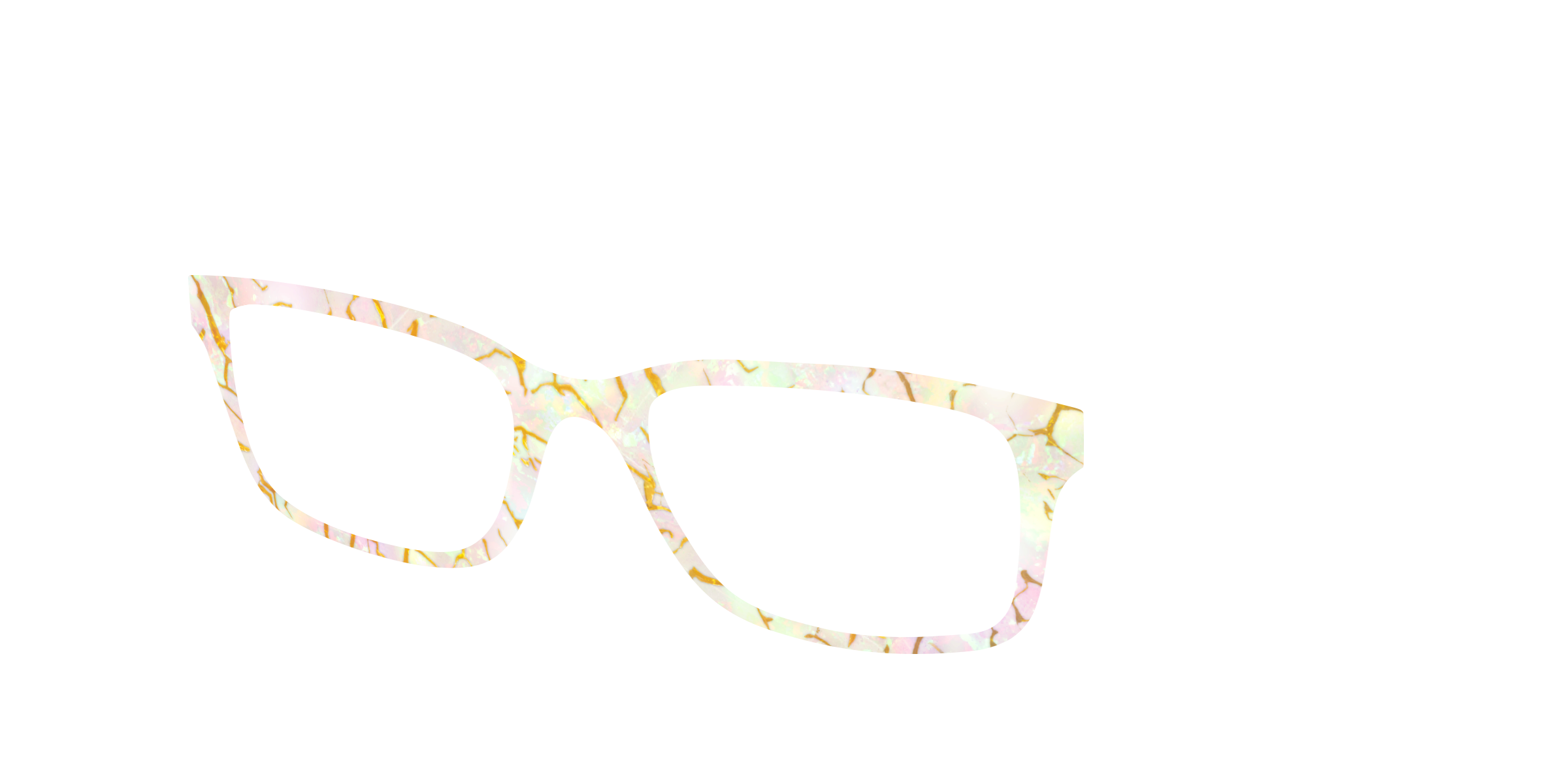 Pair Eyewear Design Tops Opalescent Pearl top 569 oro