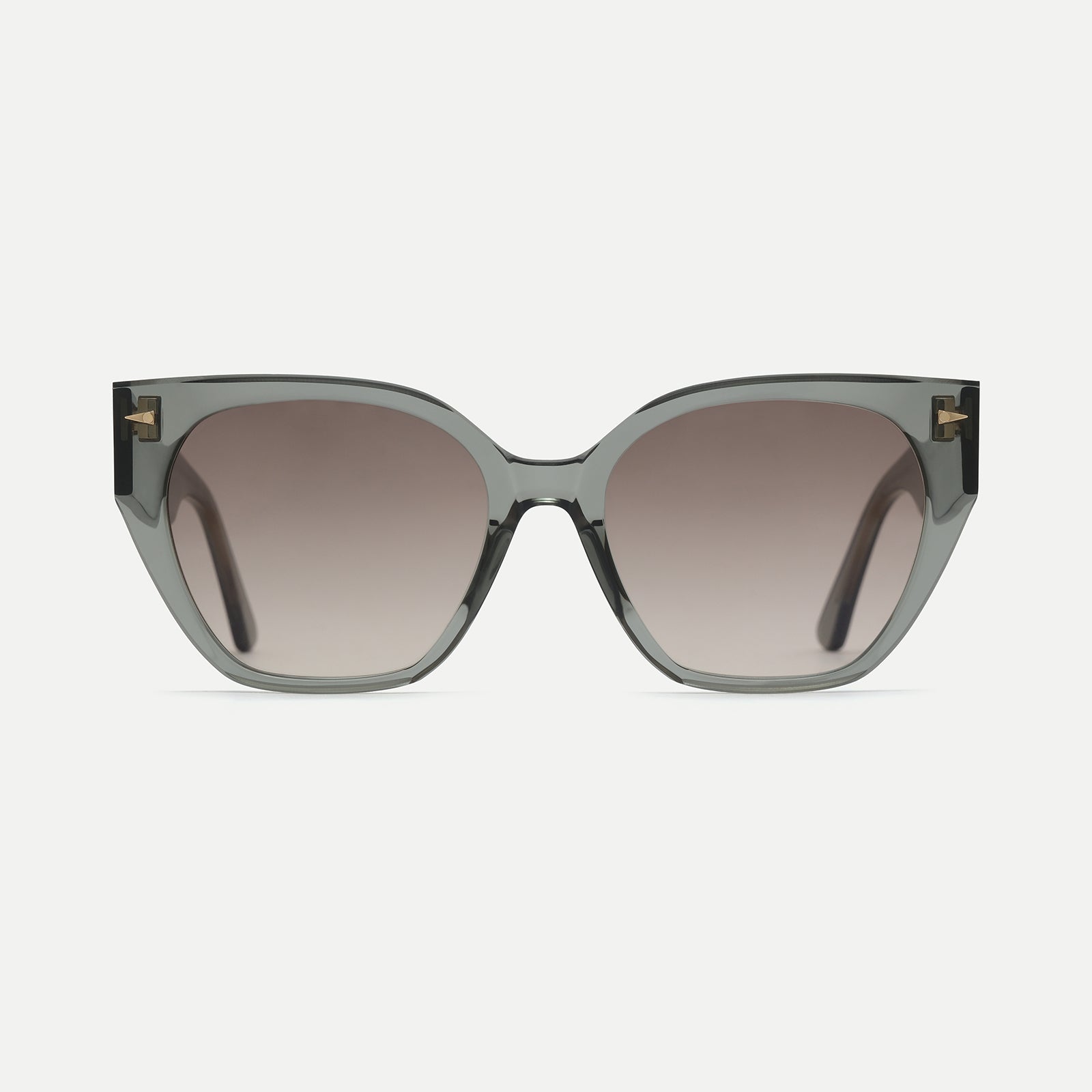 AHLEM Marguerite occhiali da sole Black G15 cat eye