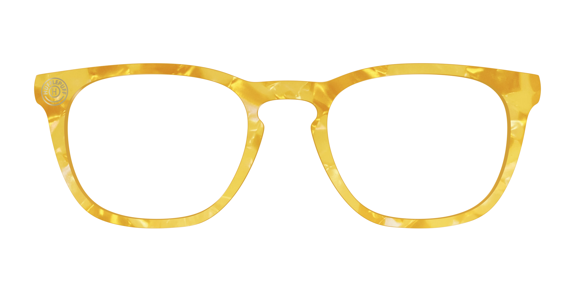 Pair Eyewear Collabs Hufflepuff Pearl Tortoise top occhiali