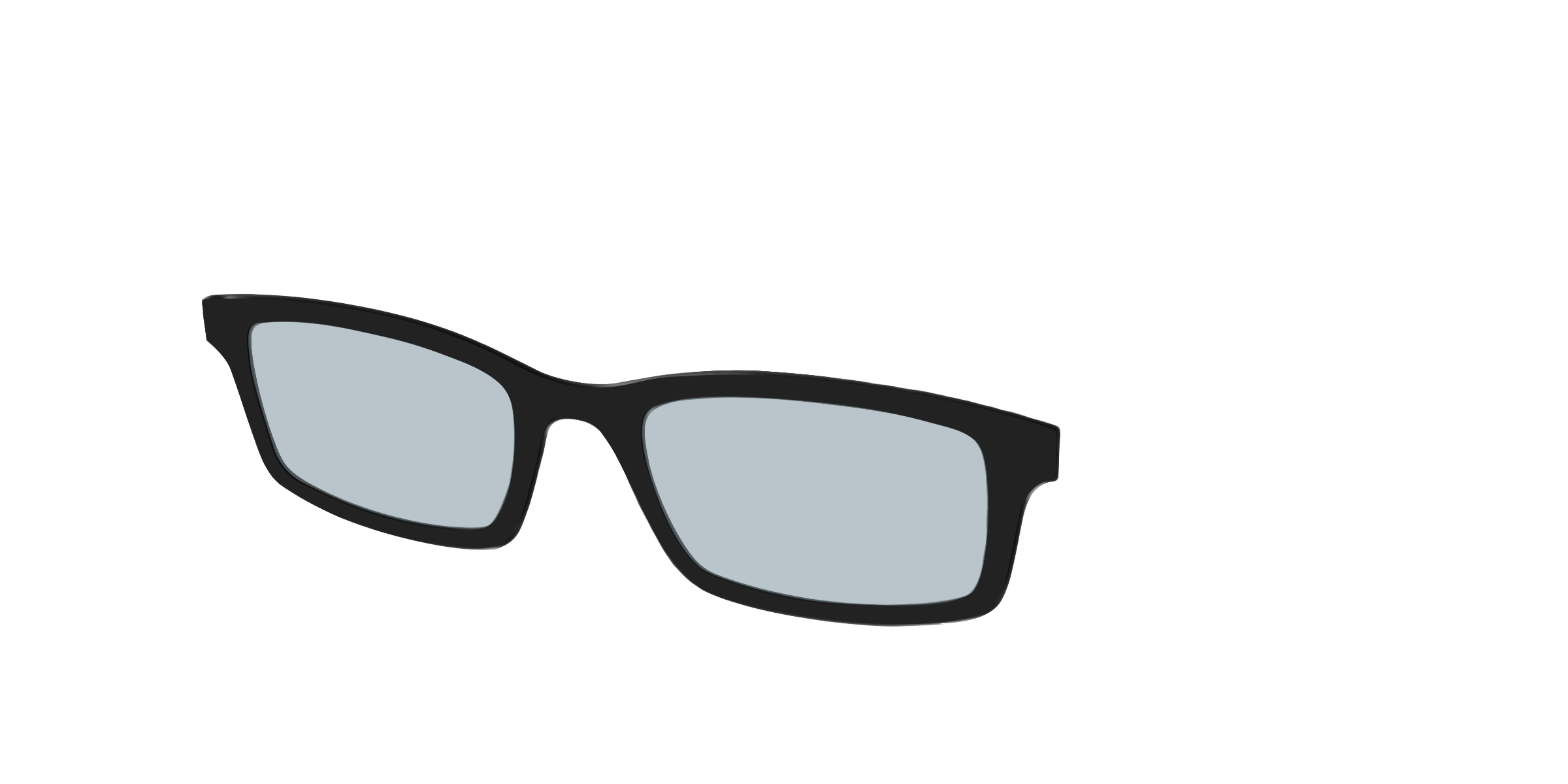 Pair Eyewear Design Tops Black Slate Blue topper occhiali Serra