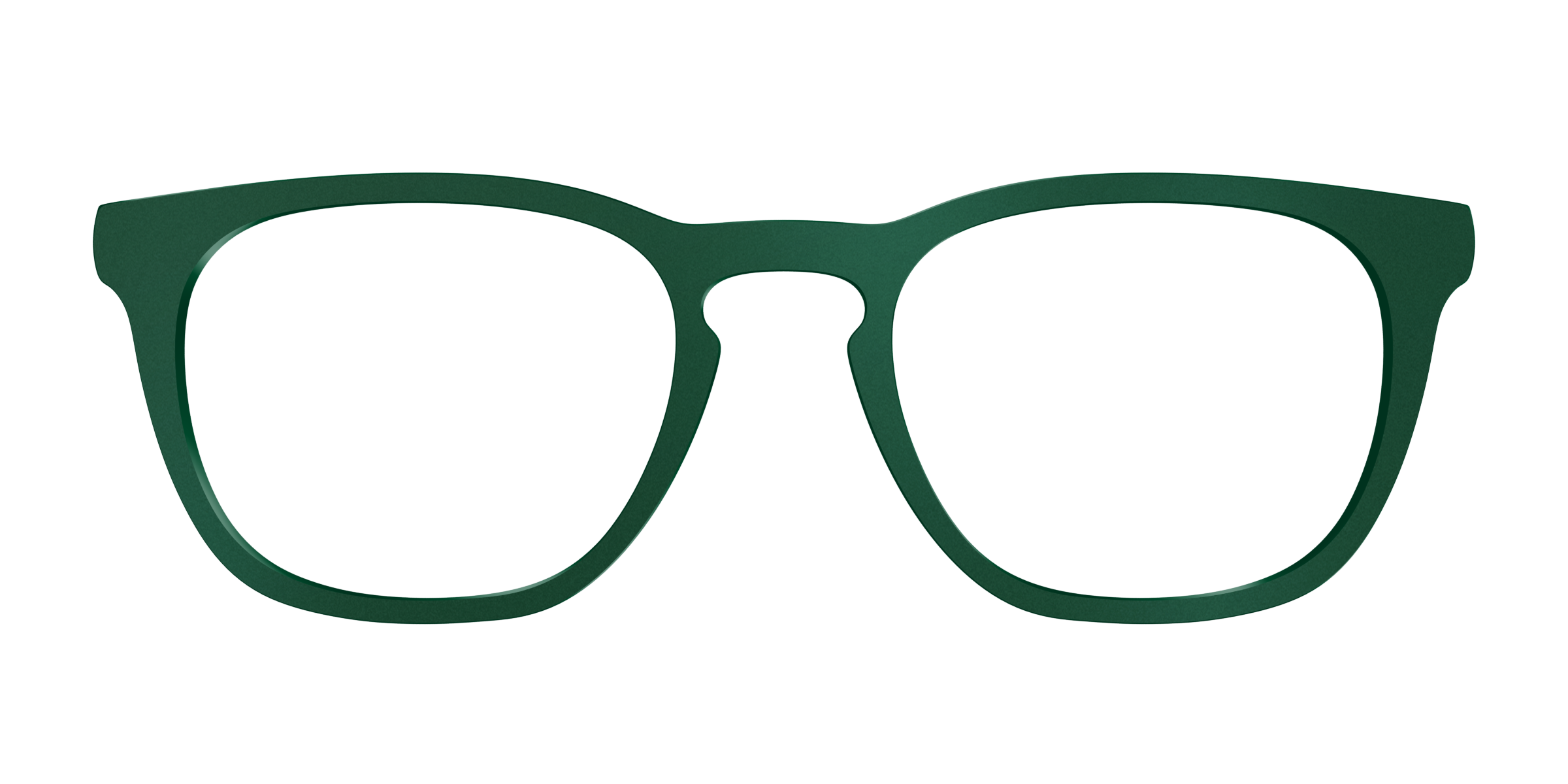 Pair Eyewear Design Tops The Matte Spruce top verde opaco